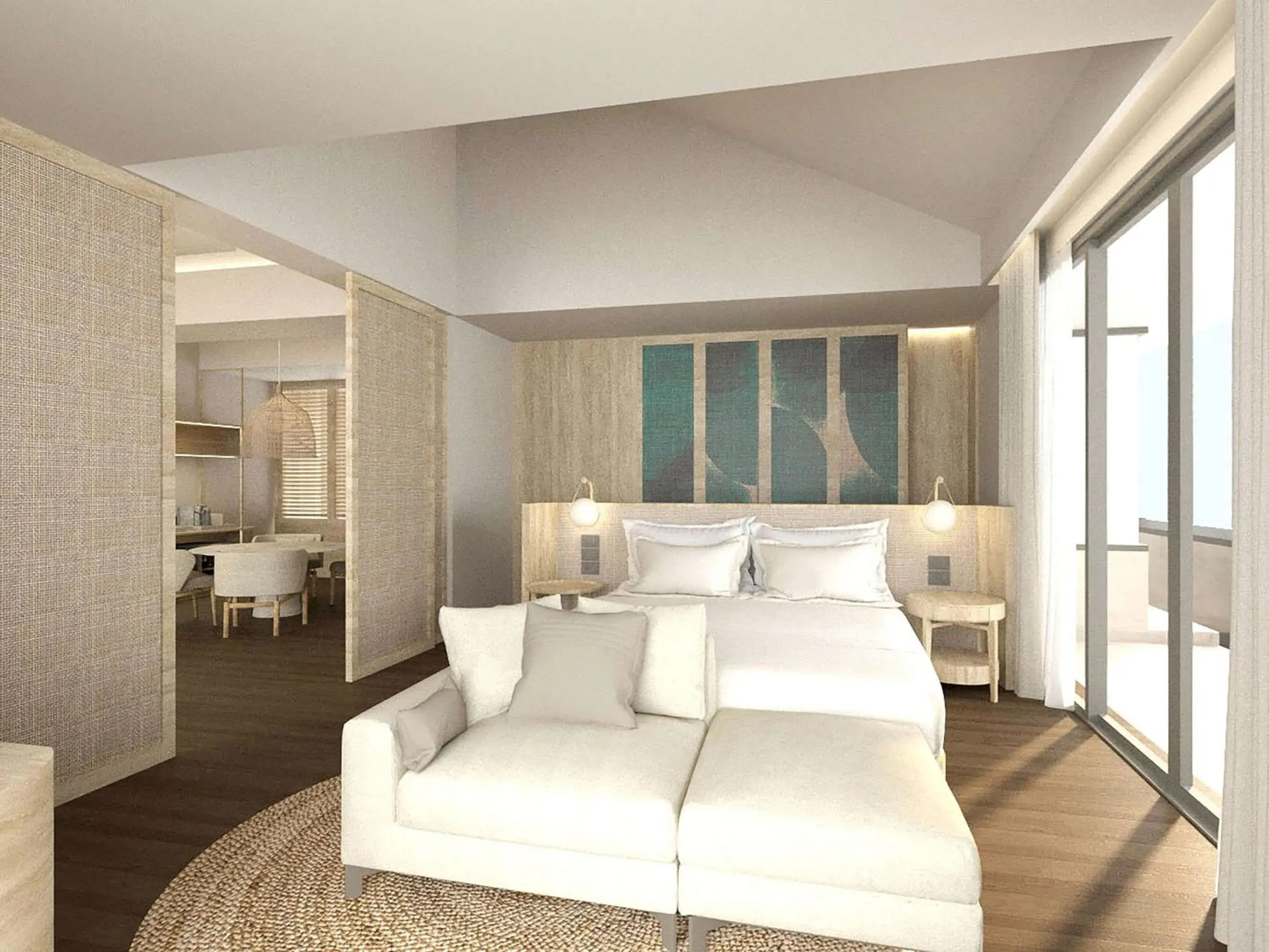 Bedroom, Bed in Mercure Rayong Lomtalay Villas & Resort