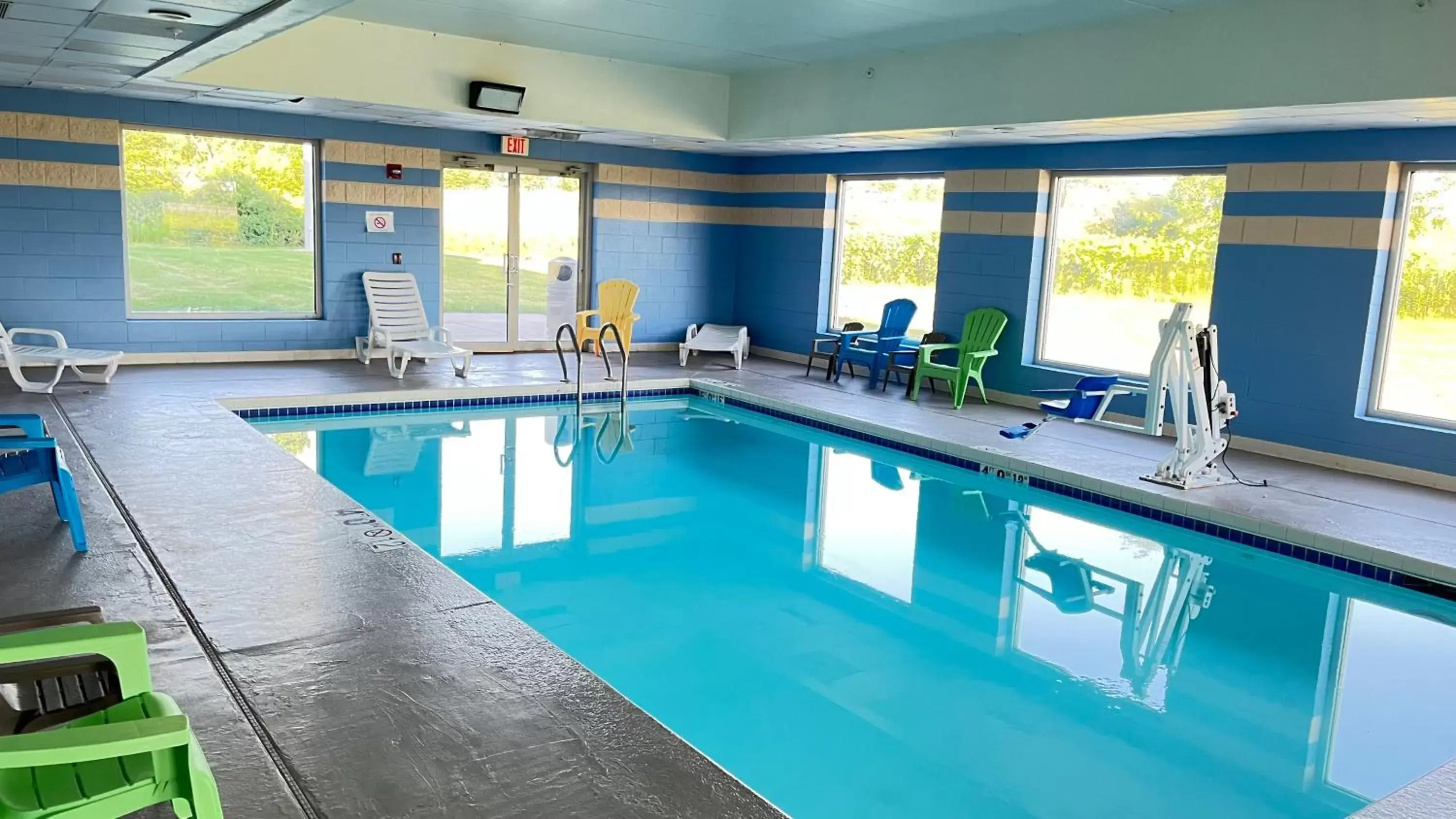 Pool view, Swimming Pool in Grand Hotel Madison