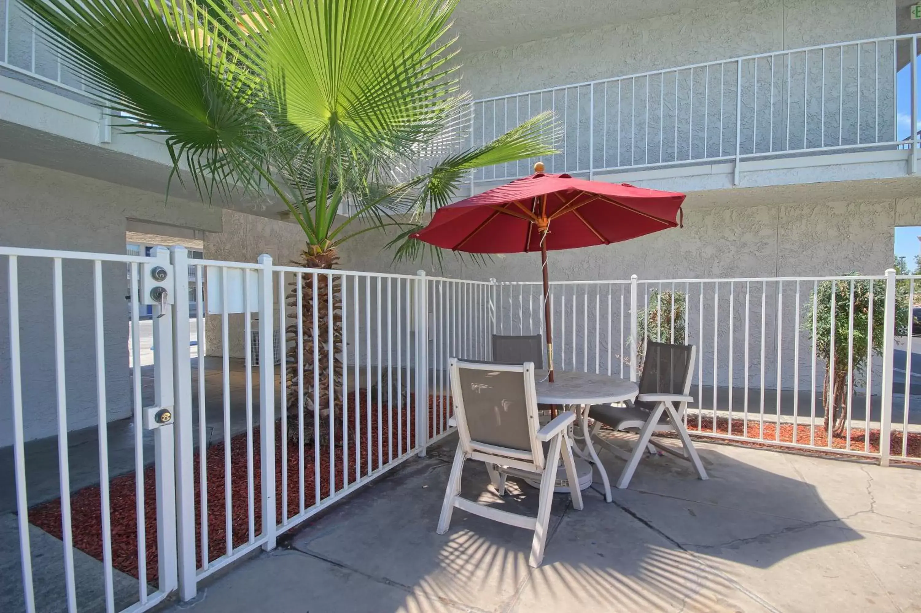 Swimming pool in Motel 6-Tulare, CA