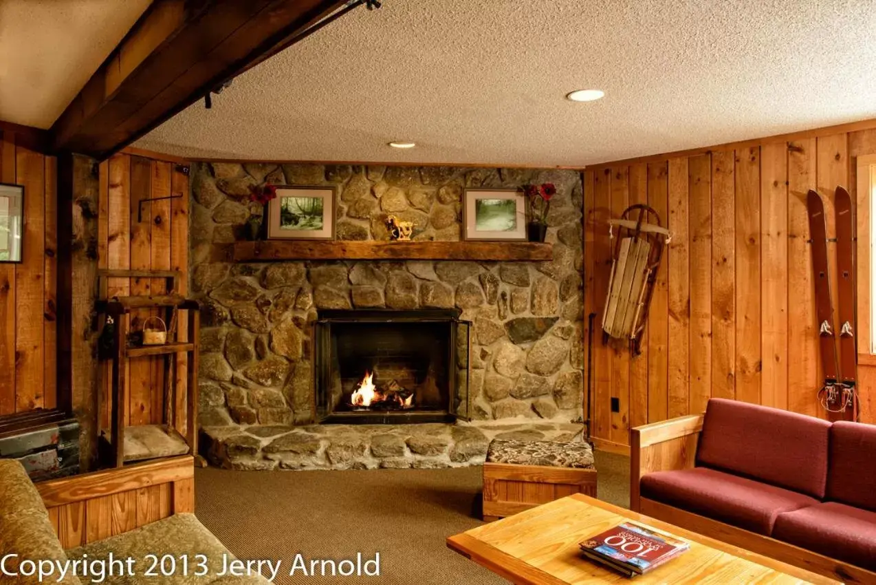 Decorative detail, Seating Area in Snowy Owl Inn