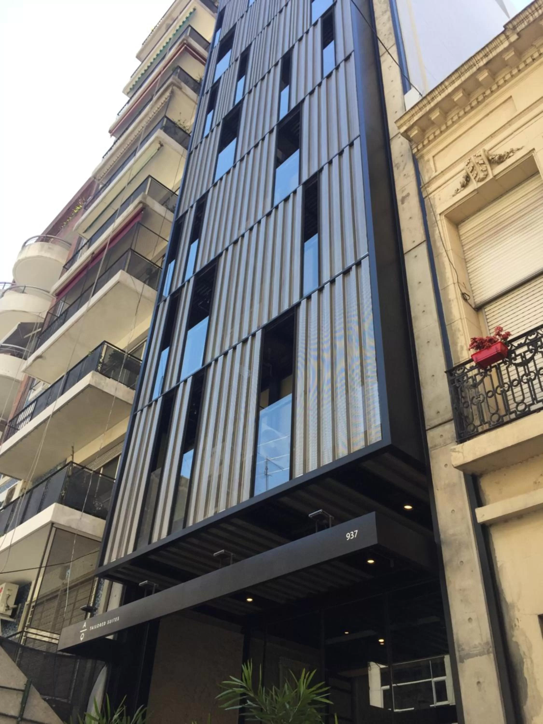 Facade/entrance in AQ Tailored Suites