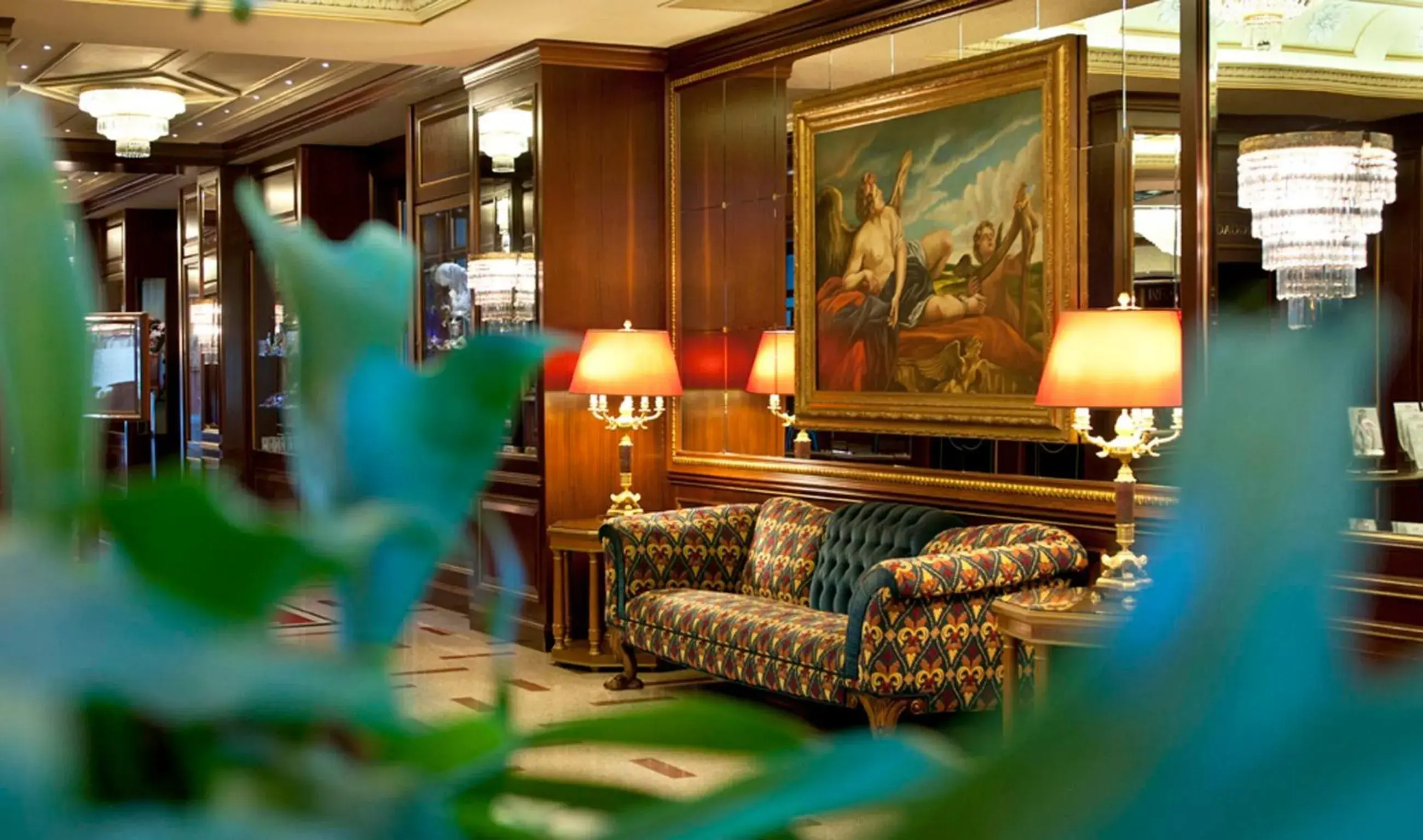 Lobby or reception in Grand Hotel Dino