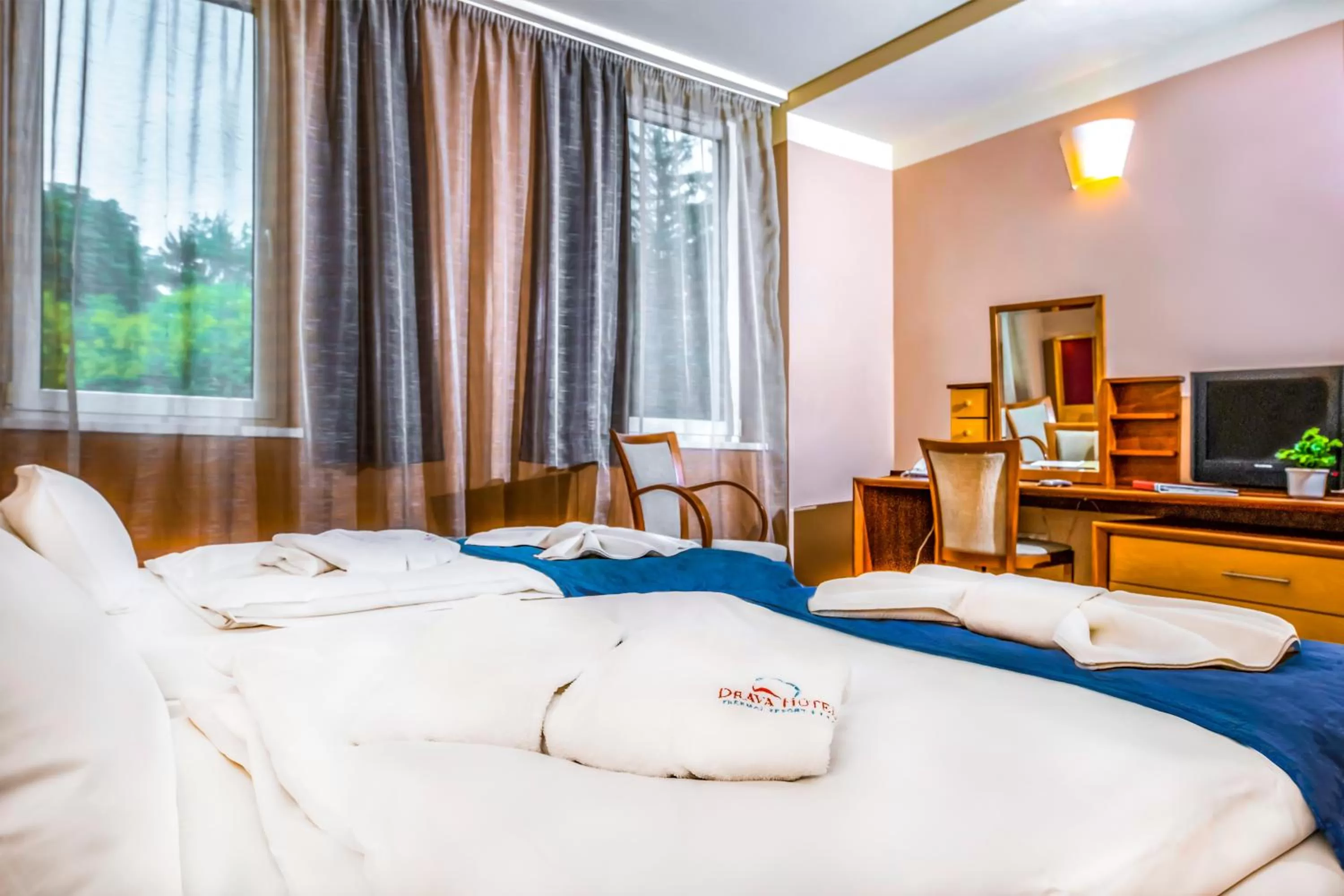 Photo of the whole room, Bed in Dráva Hotel Thermal Resort