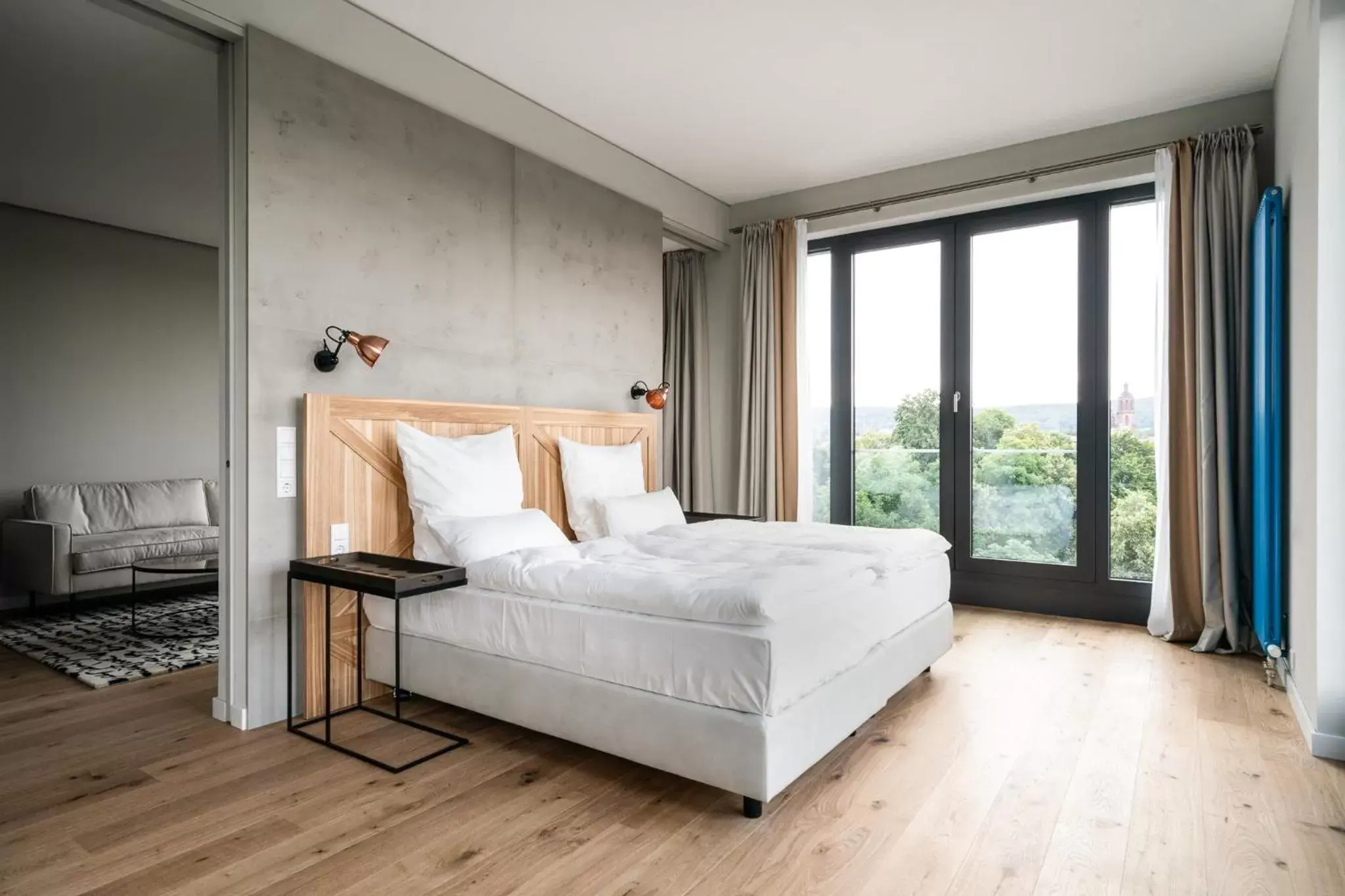 Bedroom, Bed in FREIgeist Göttingen Innenstadt, A Member of Design Hotels Bedroom, Bed in FREIgeist Göttingen Innenstadt, A Member of Design Hotels