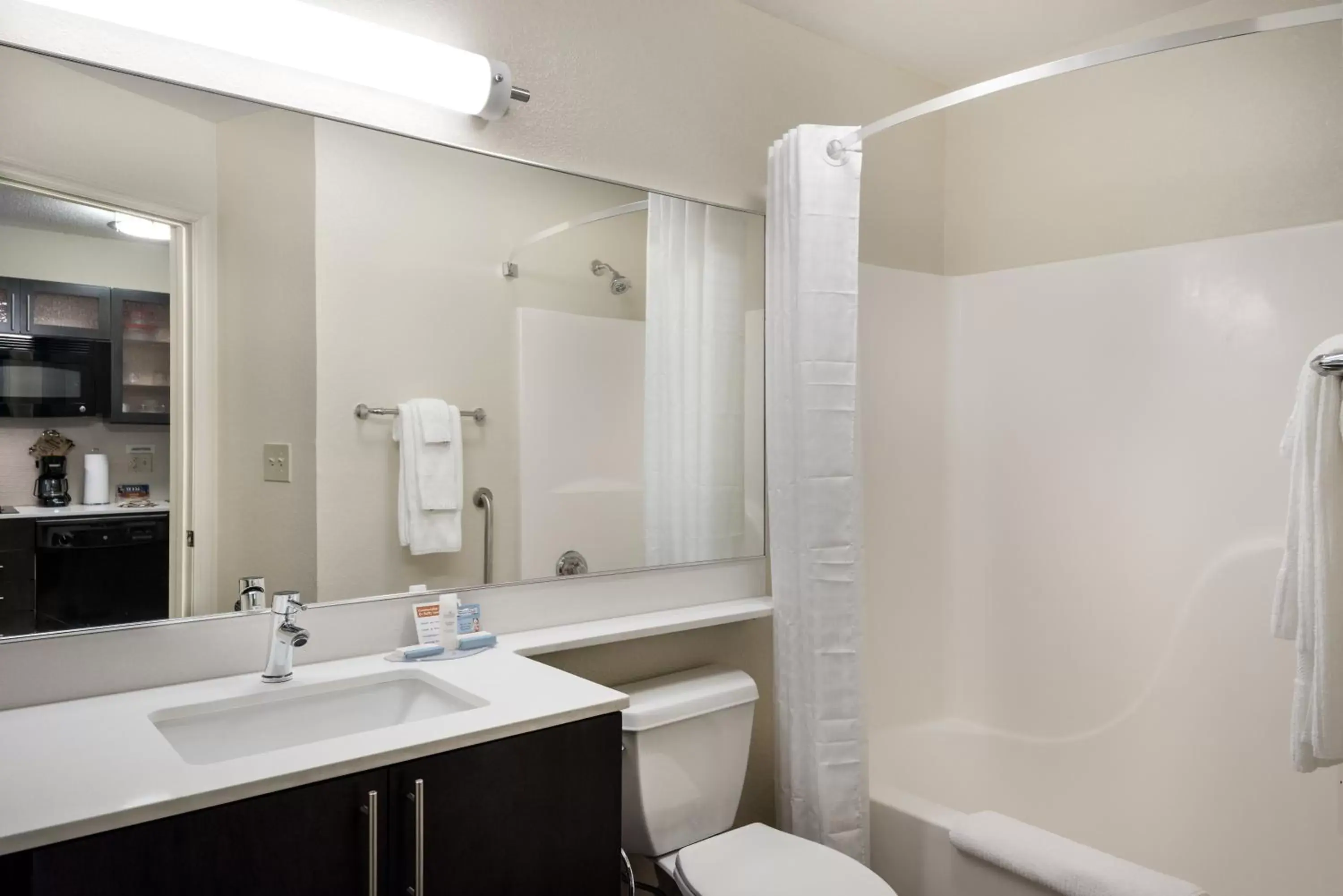 Bathroom in Candlewood Suites - Charlotte - Arrowood, an IHG Hotel