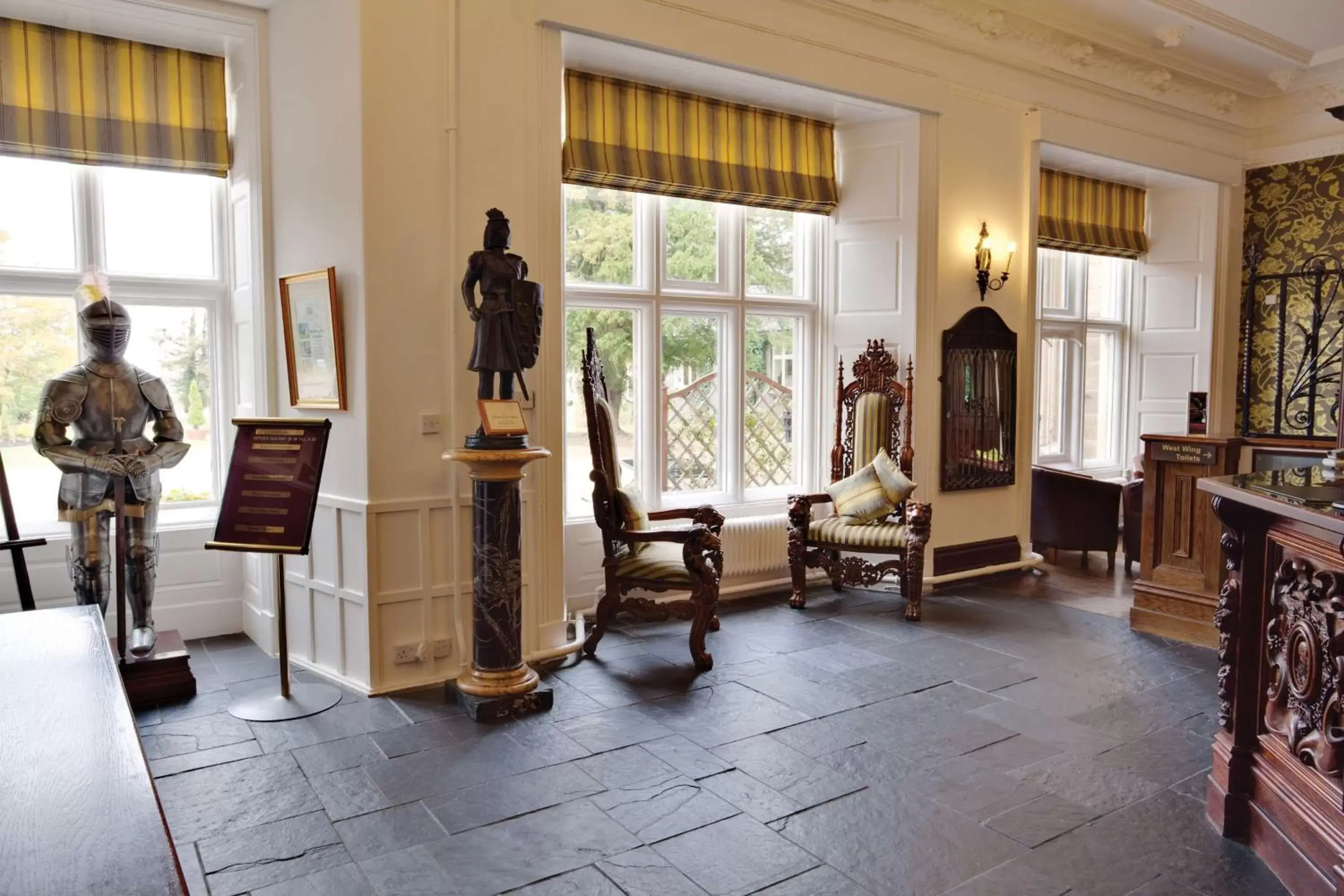 Lobby or reception in Walworth Castle Hotel, BW Signature Collection Lobby or reception in Walworth Castle Hotel, BW Signature Collection