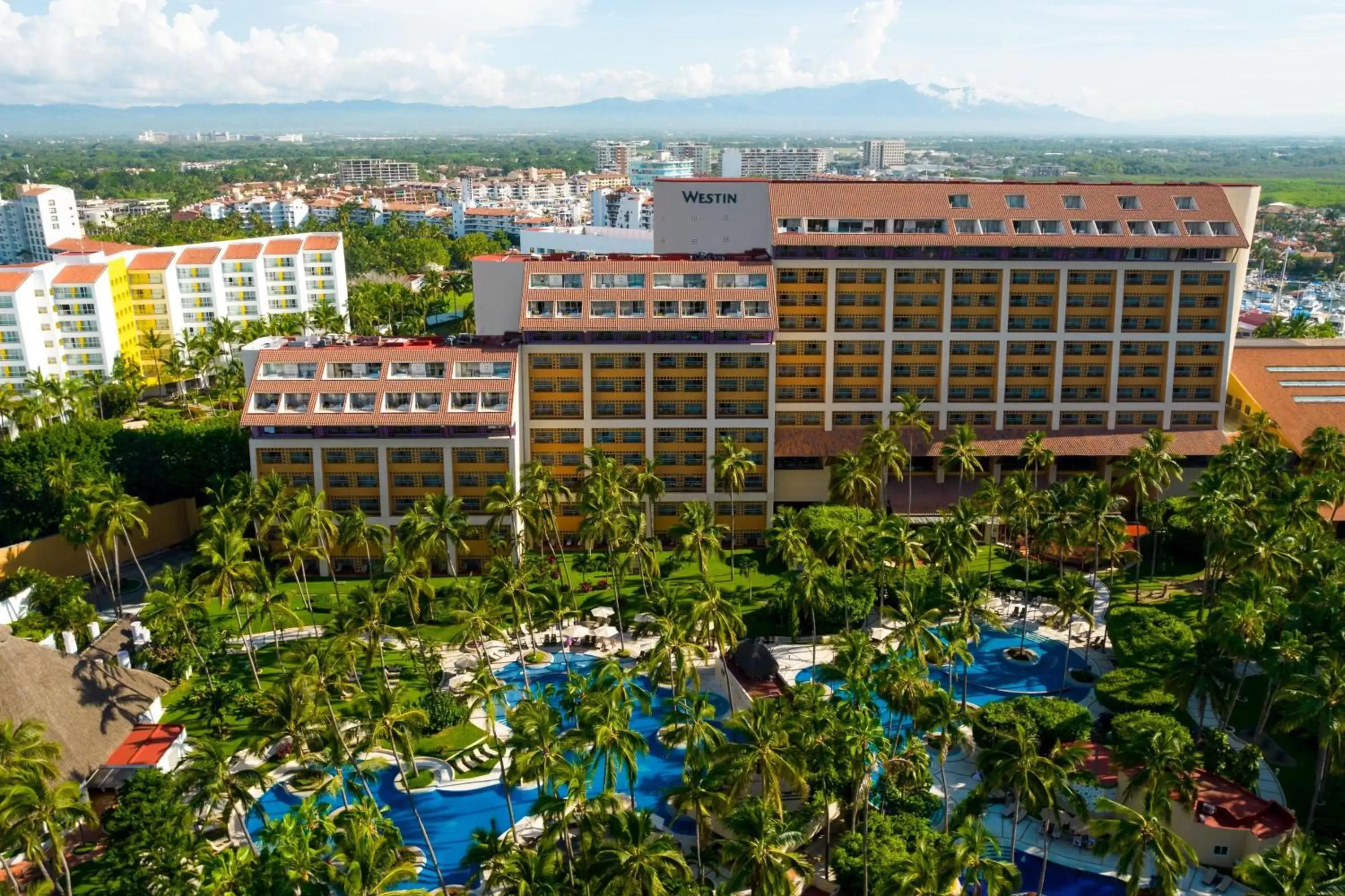 Property building, Bird's-eye View in The Westin Resort & Spa, Puerto Vallarta