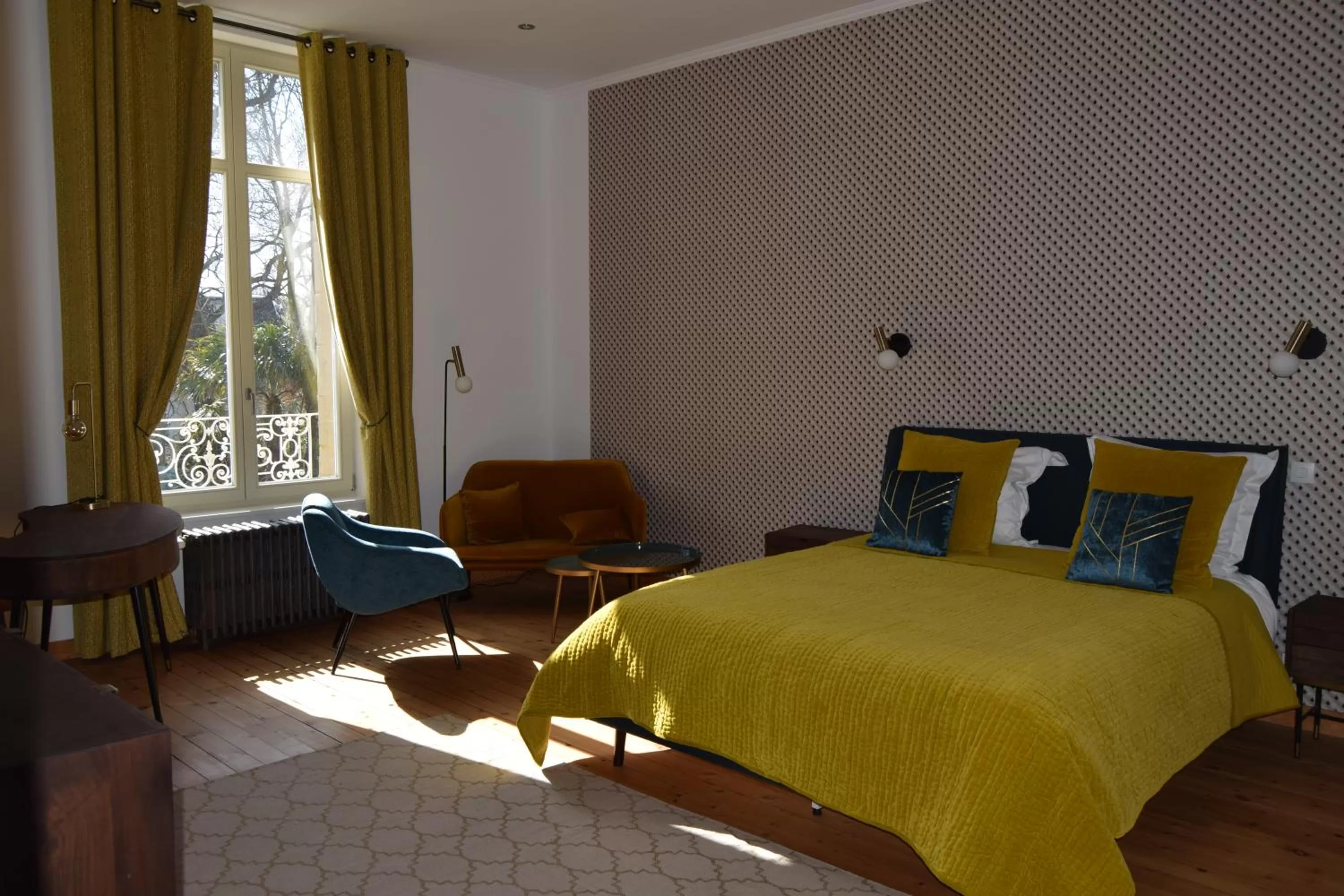 Photo of the whole room in Chambres d'Hôtes Le Clos des Marronniers