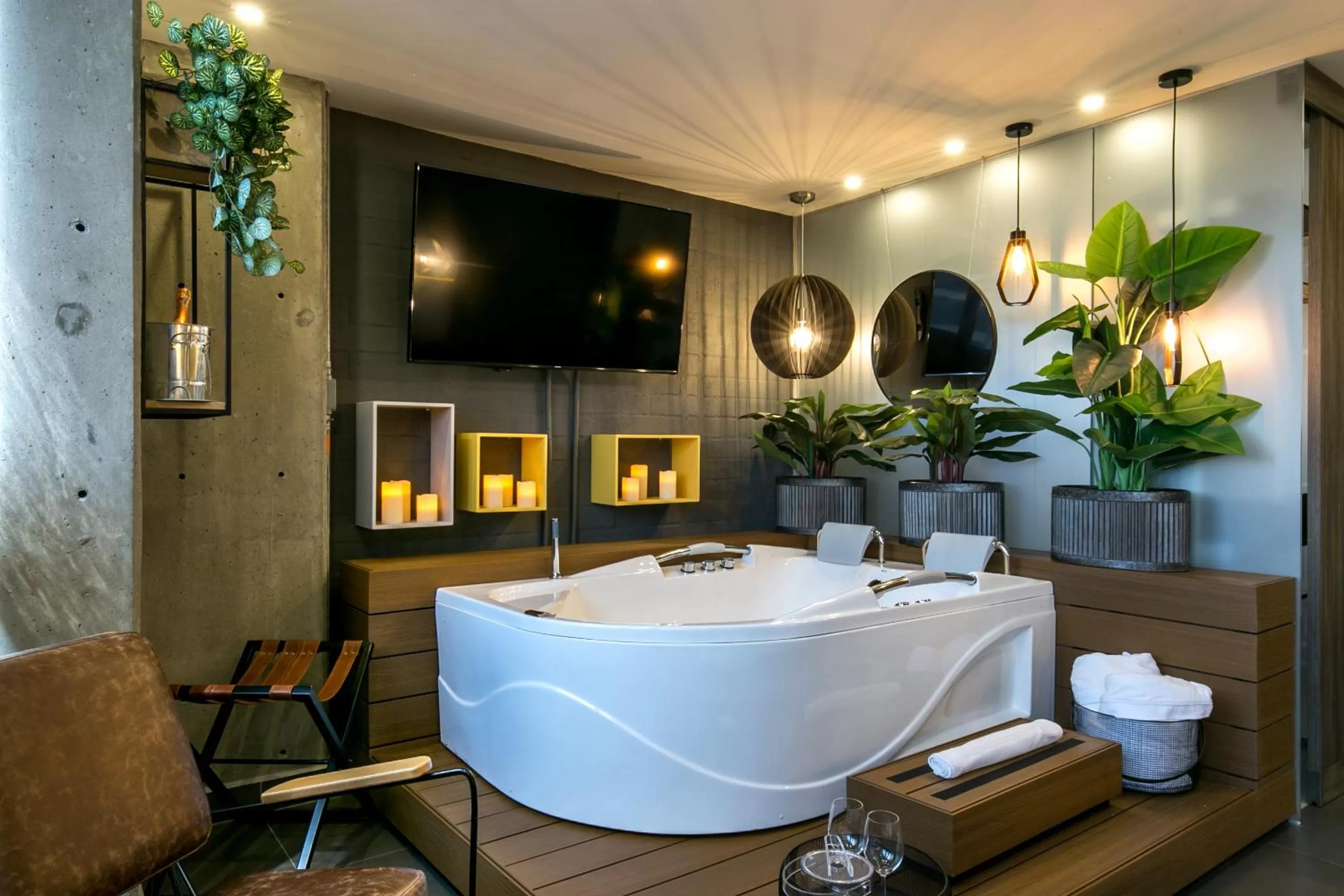 Shower in Epic Boutique Hotel