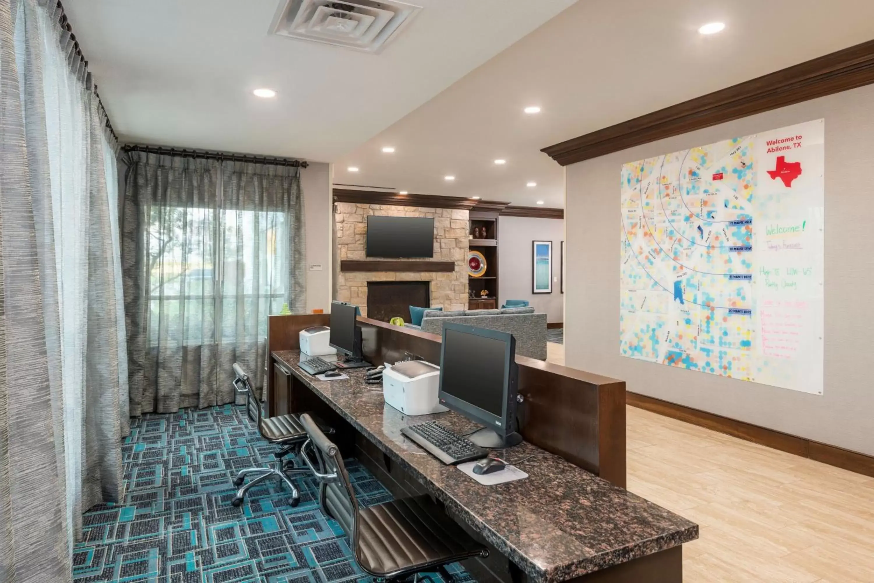 Business facilities, TV/Entertainment Center in Courtyard by Marriott Abilene Northeast