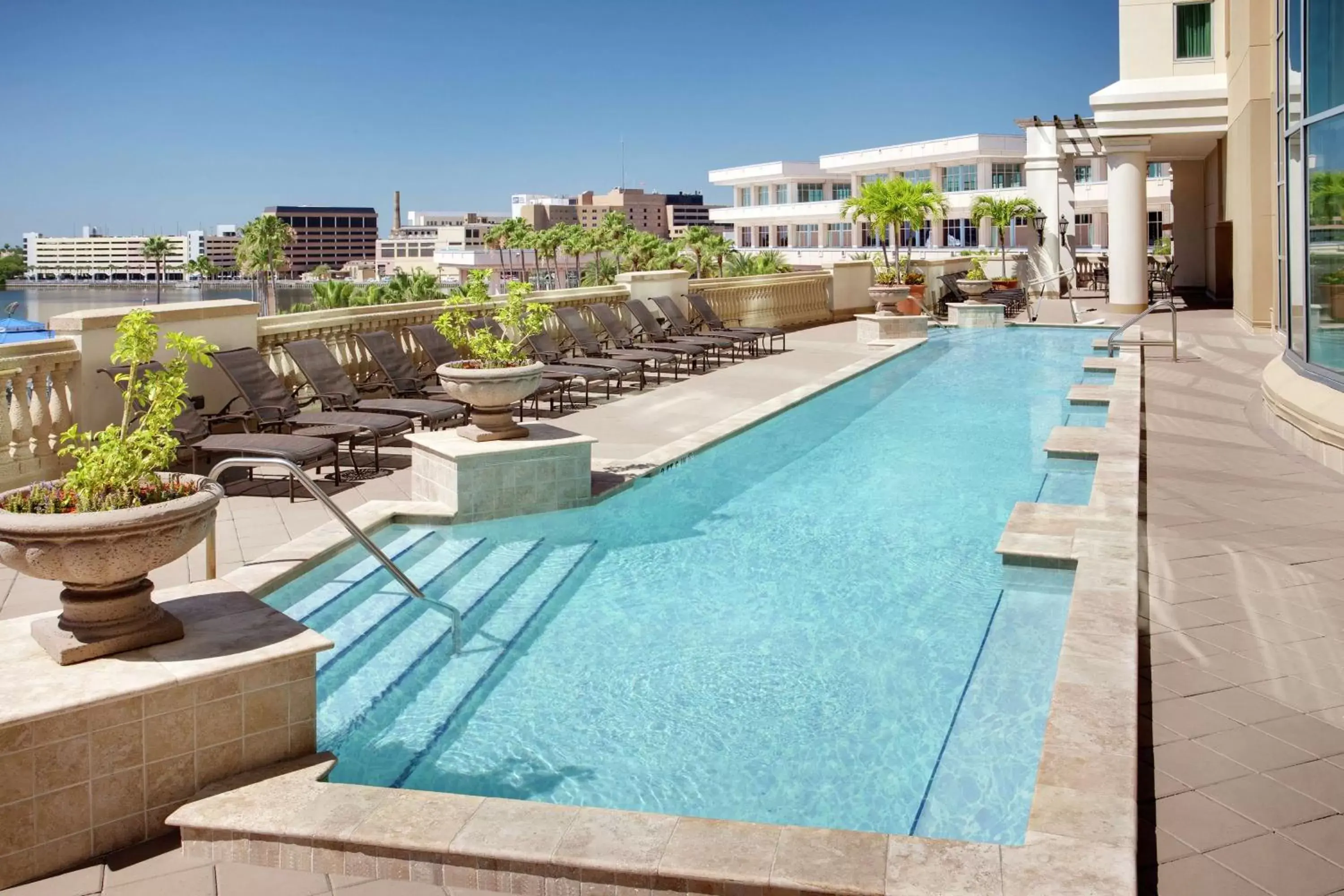 Pool view, Swimming Pool in Embassy Suites by Hilton Tampa Downtown Convention Center