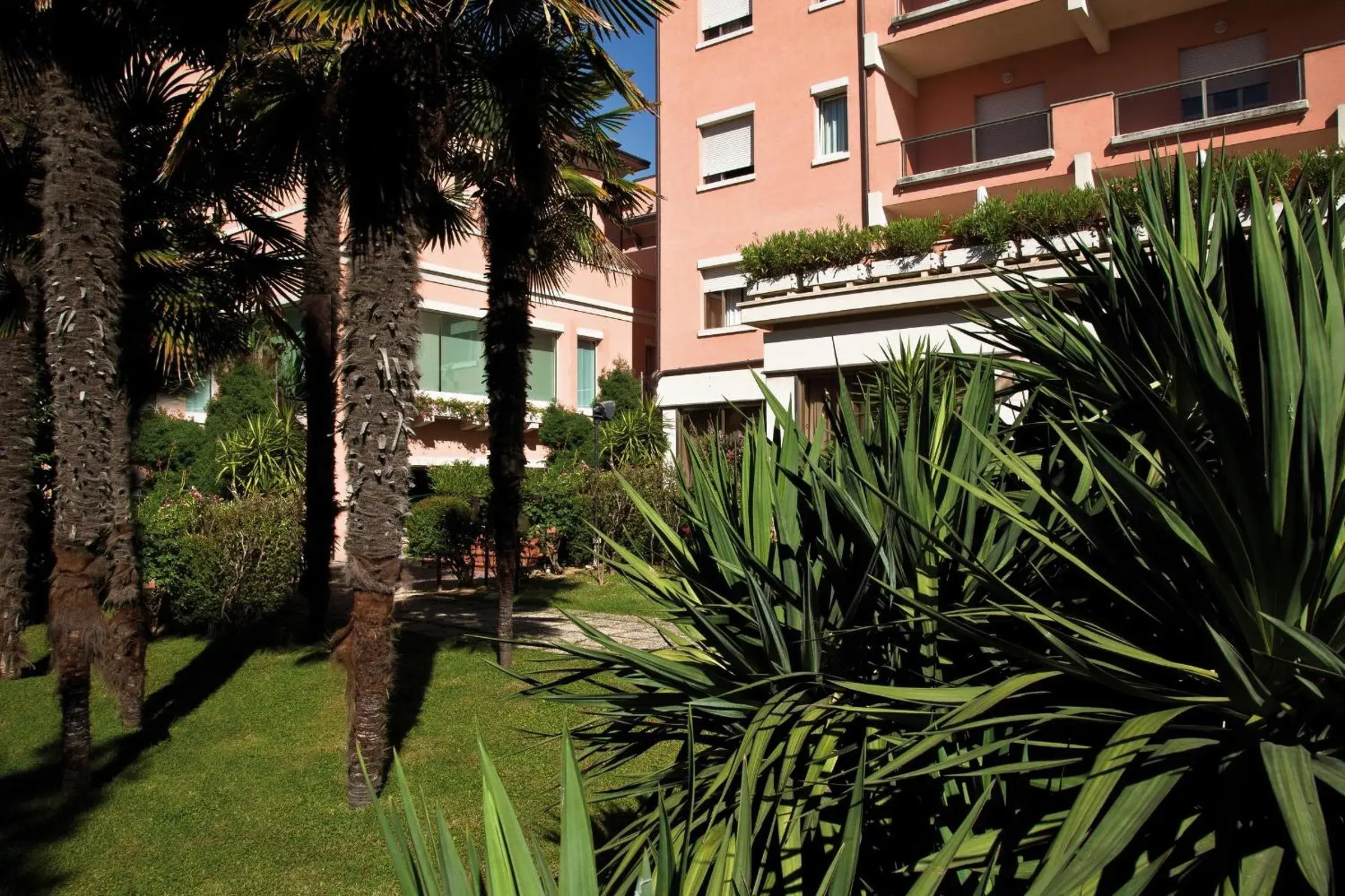 Garden, Property Building in Hotel Miramare