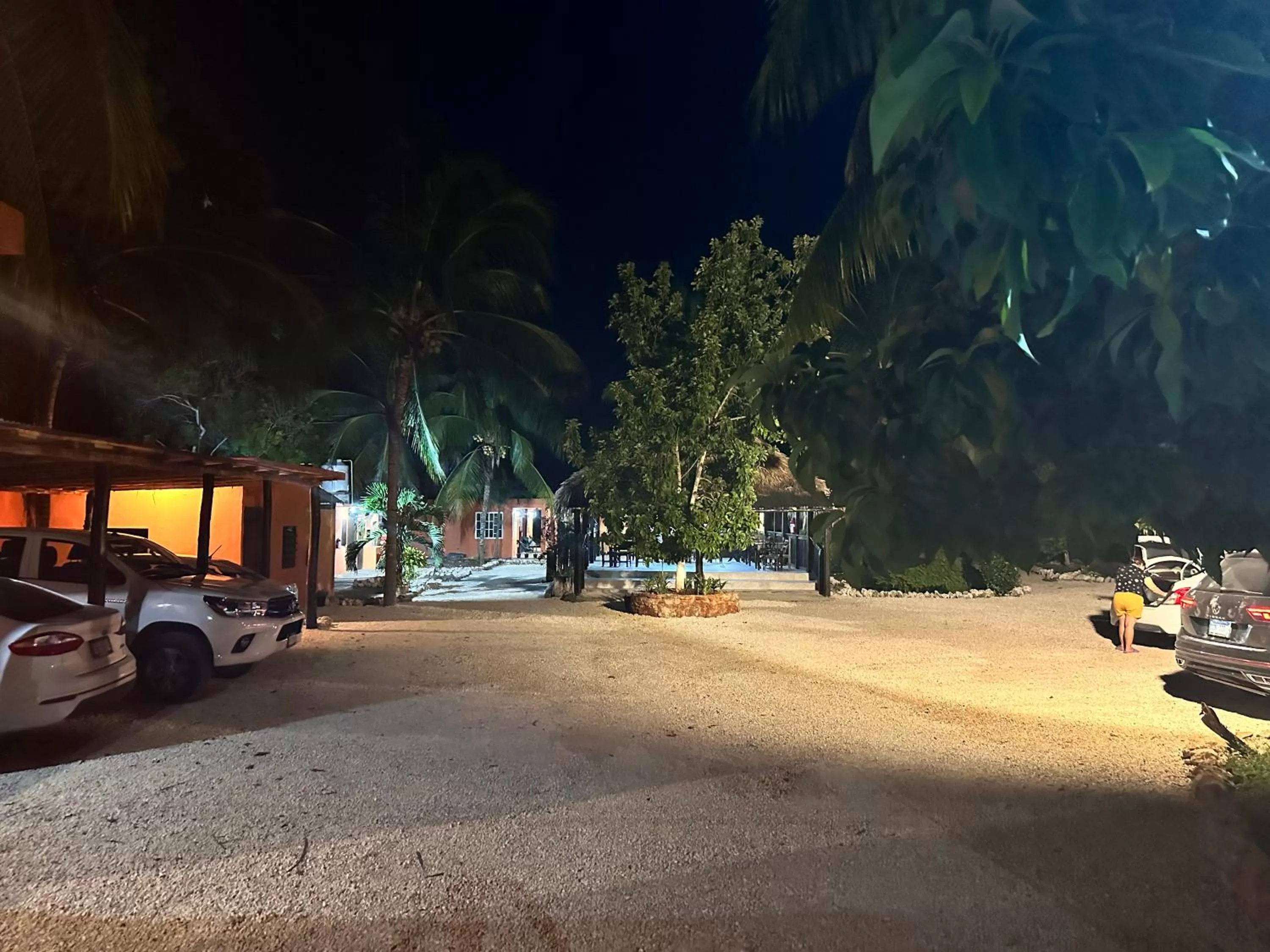 Parking in Hotel Bacalar Sunshine