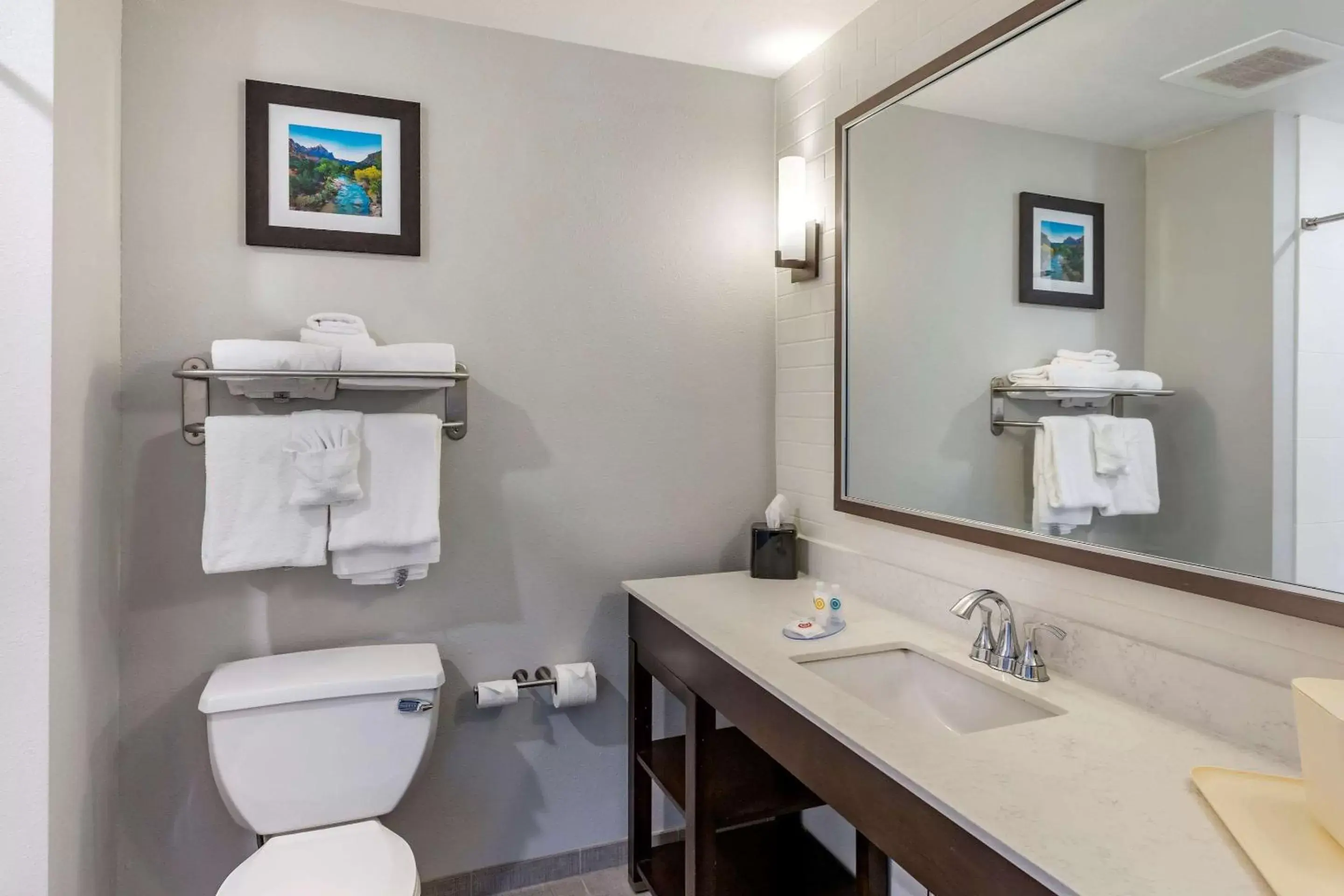 Bedroom, Bathroom in Comfort Inn & Suites Salt Lake City Airport
