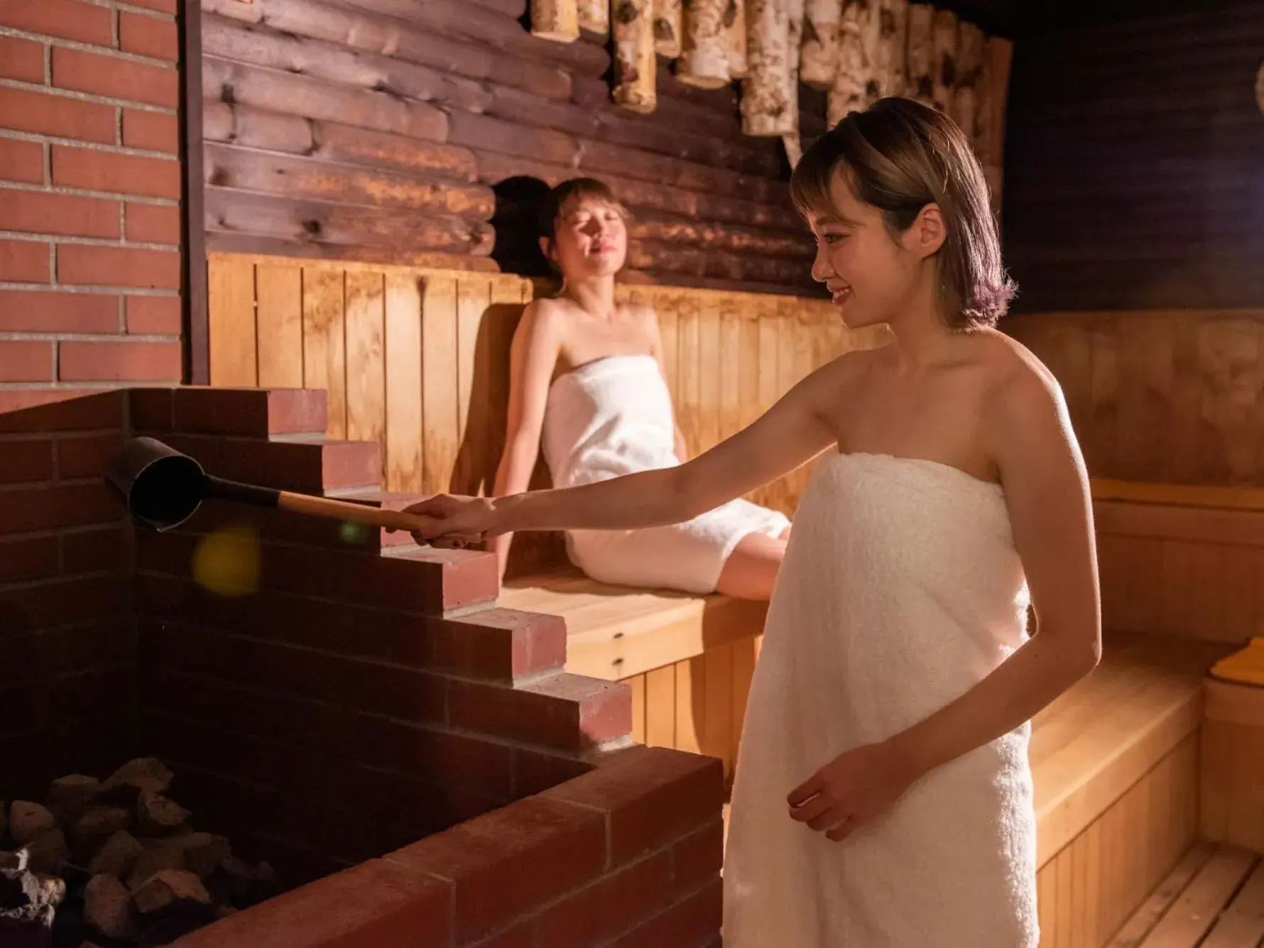Sauna in Premier Hotel -CABIN- Asahikawa