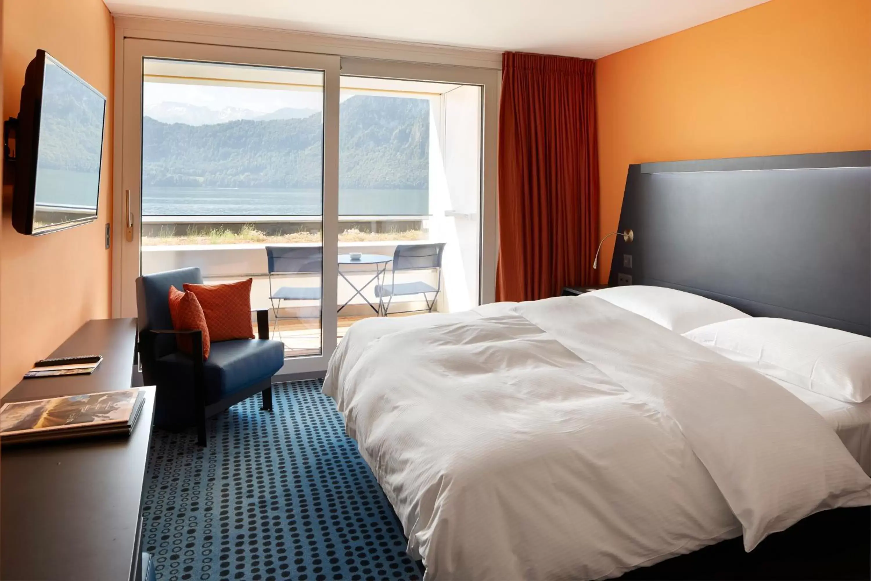 Photo of the whole room, Bed in Campus Hotel Hertenstein