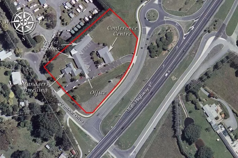 Bird's eye view in Kapiti Lindale Motel and Conference Centre