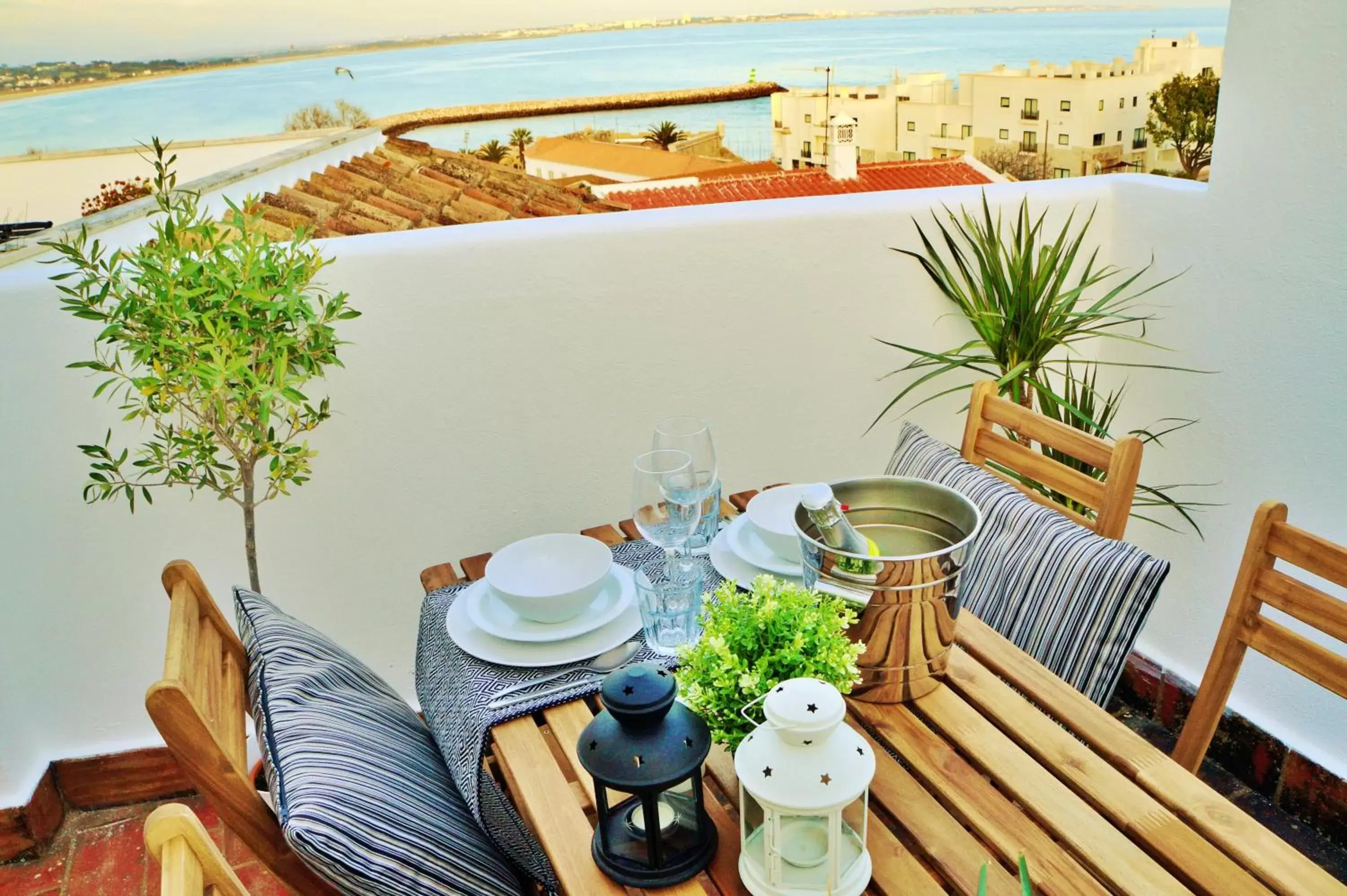 Balcony/Terrace in Baluarte da Vila Apartments