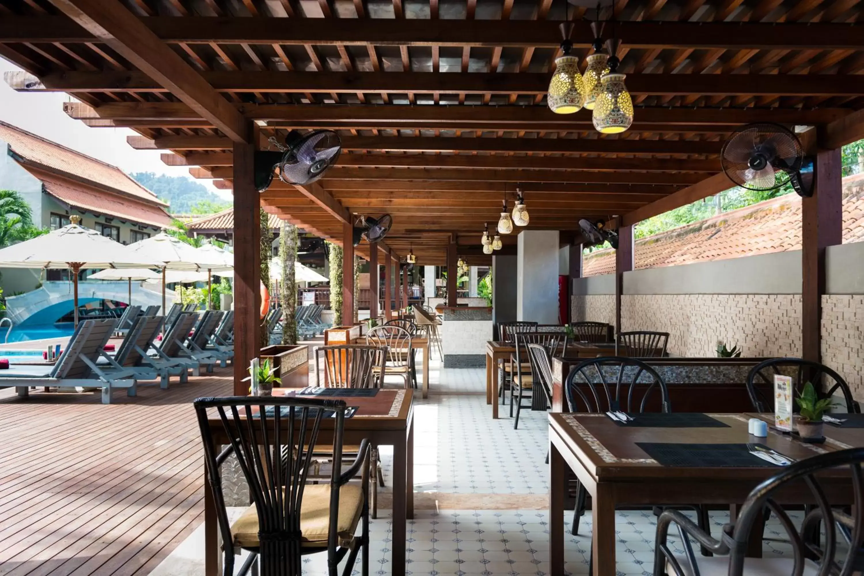 Lounge or bar, Restaurant/Places to Eat in Khaolak Oriental Resort - Adult Only