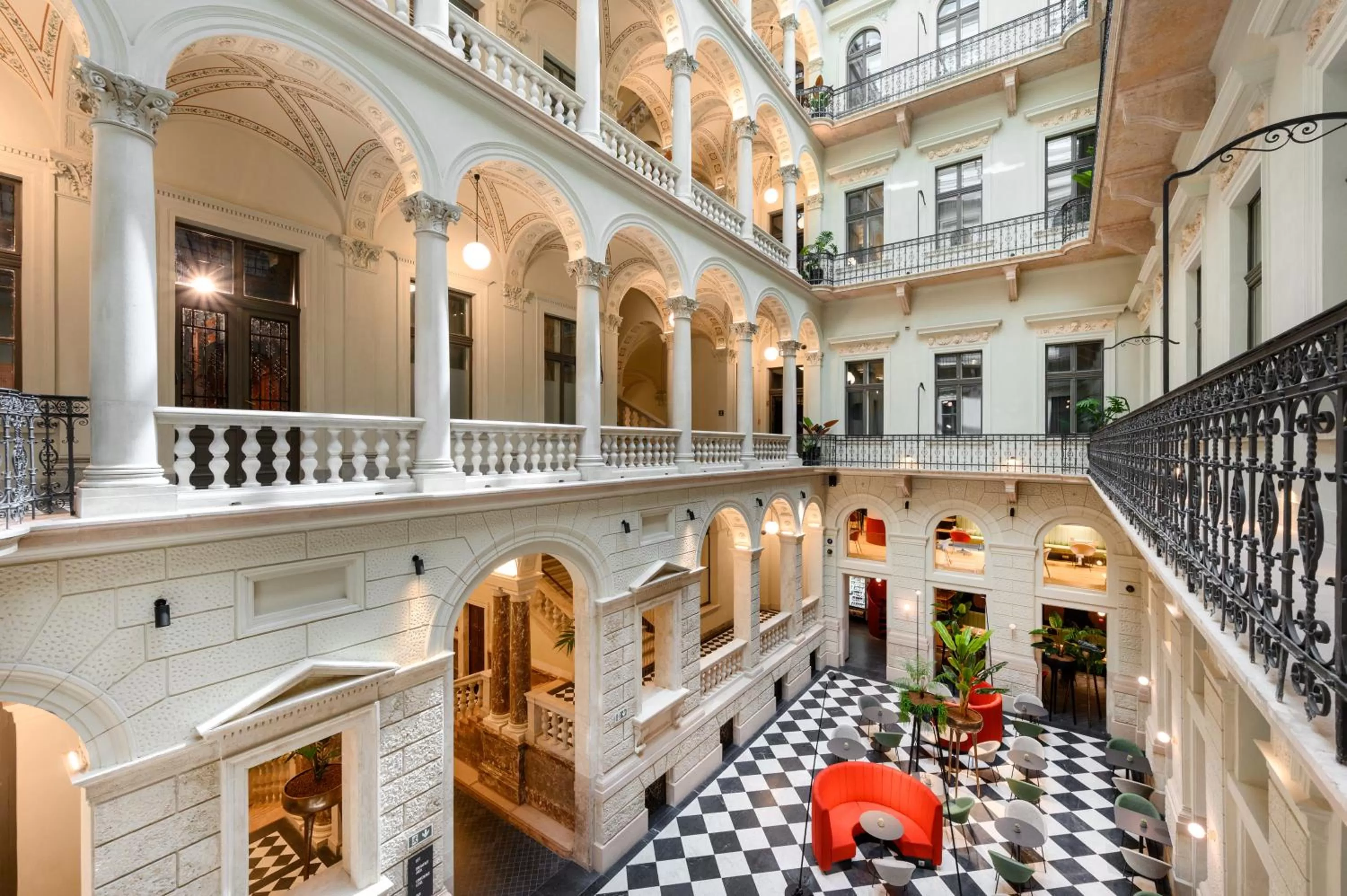 Property building in Hotel Oktogon Haggenmacher by Continental Group