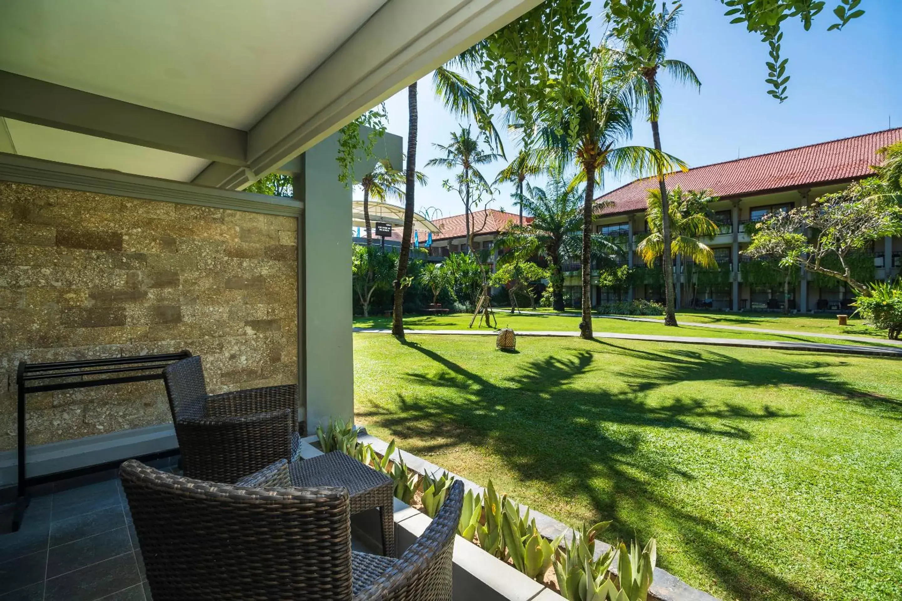 Garden view in Bali Dynasty Resort