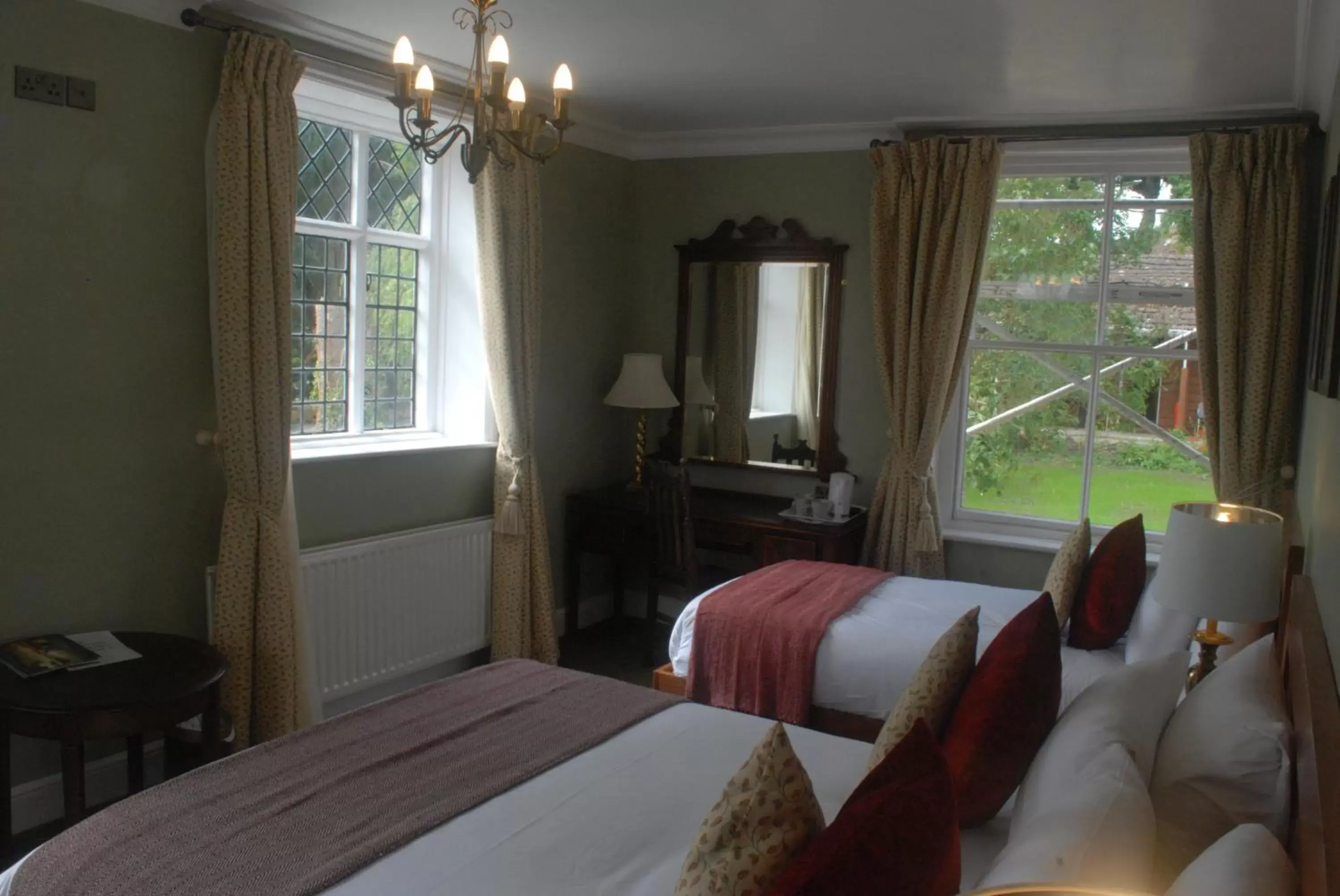 Bed in The Radnorshire Arms Hotel