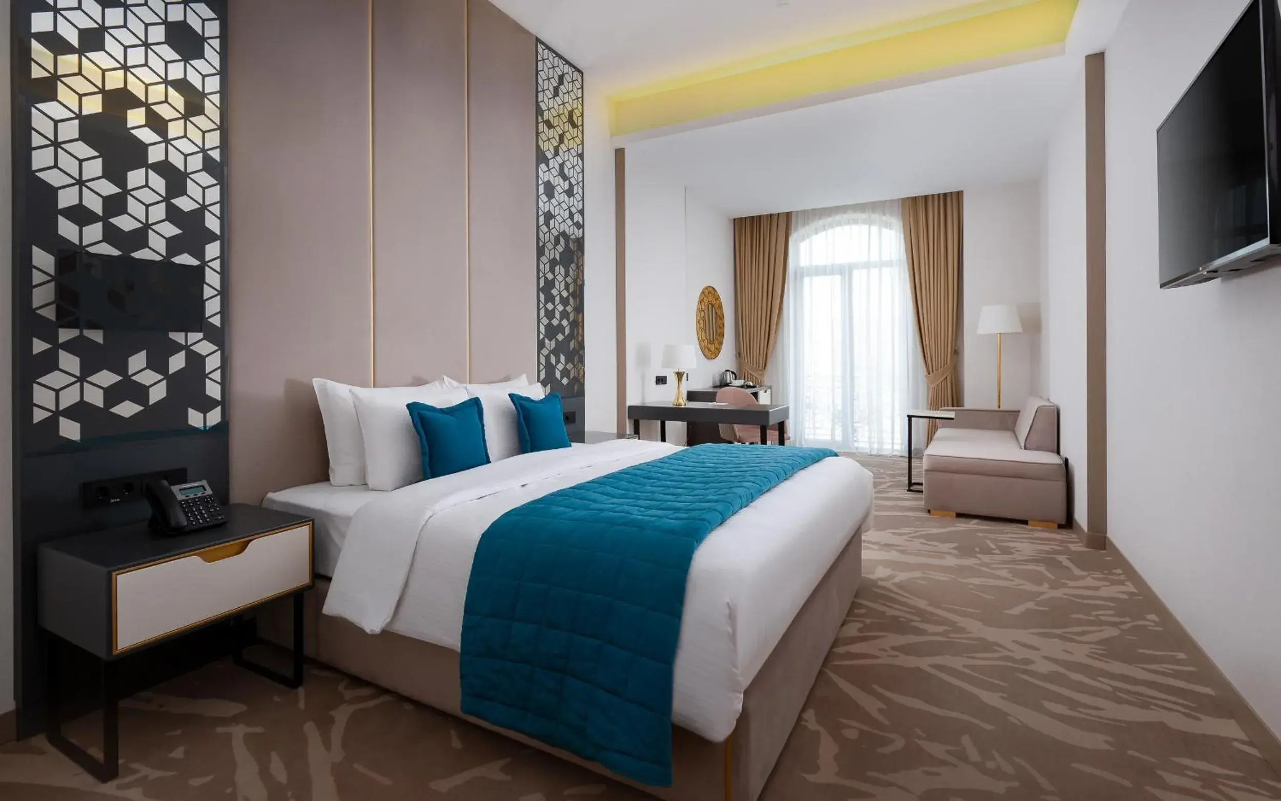 Bedroom, Bed in Mercure Tashkent