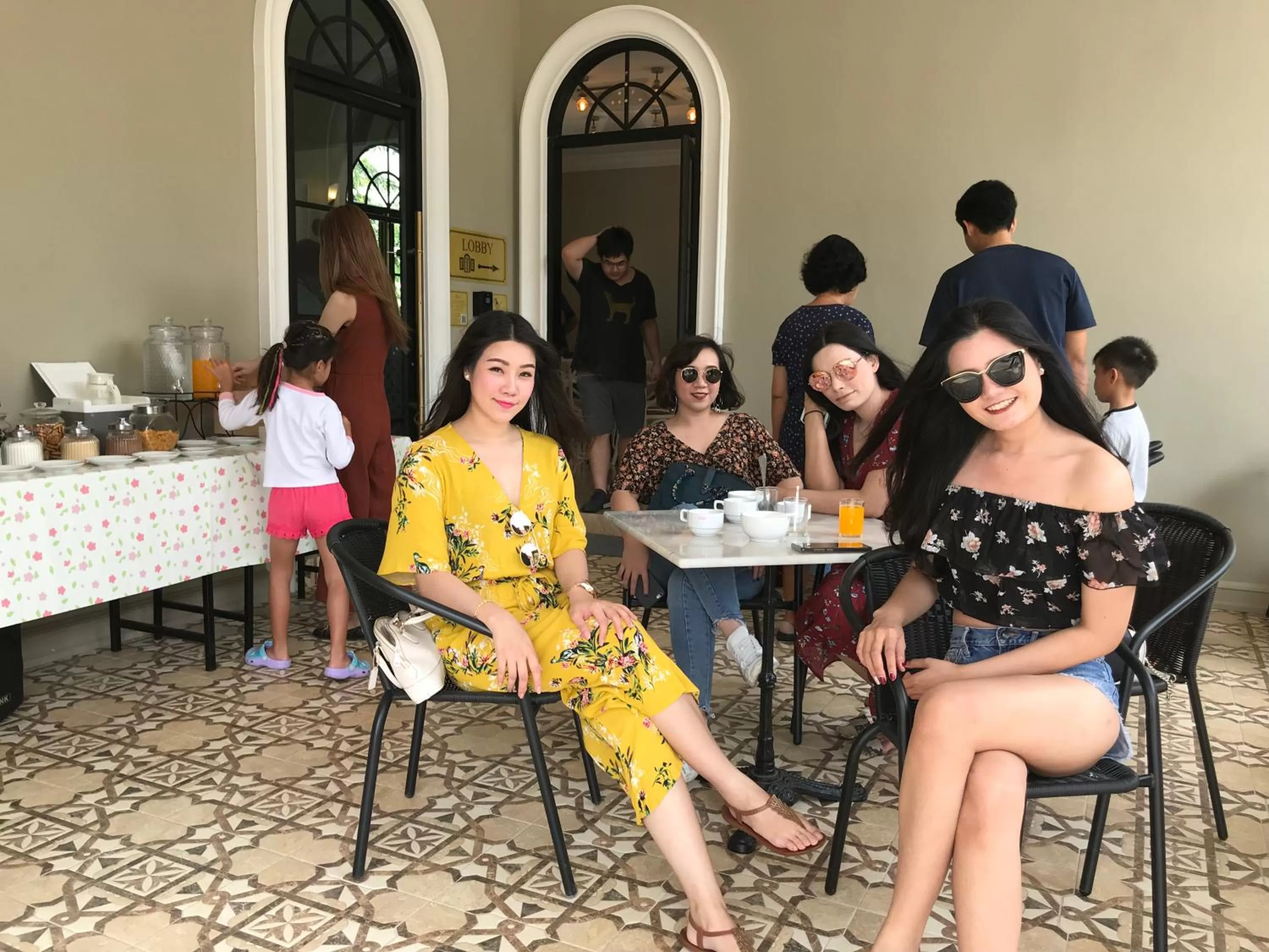 Food and drinks in A Villa Hua Hin Hotel