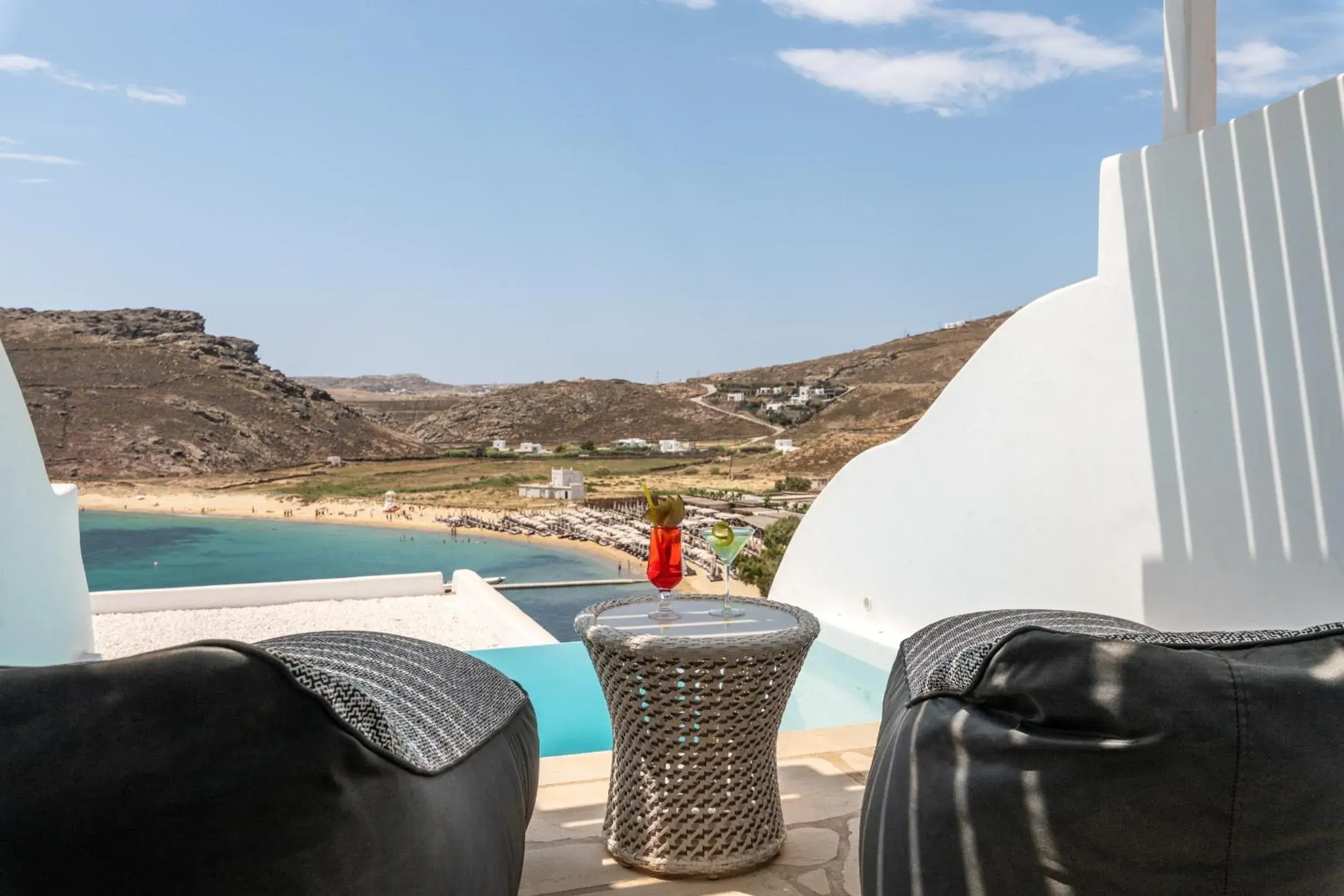 Balcony/Terrace in Panormos Village