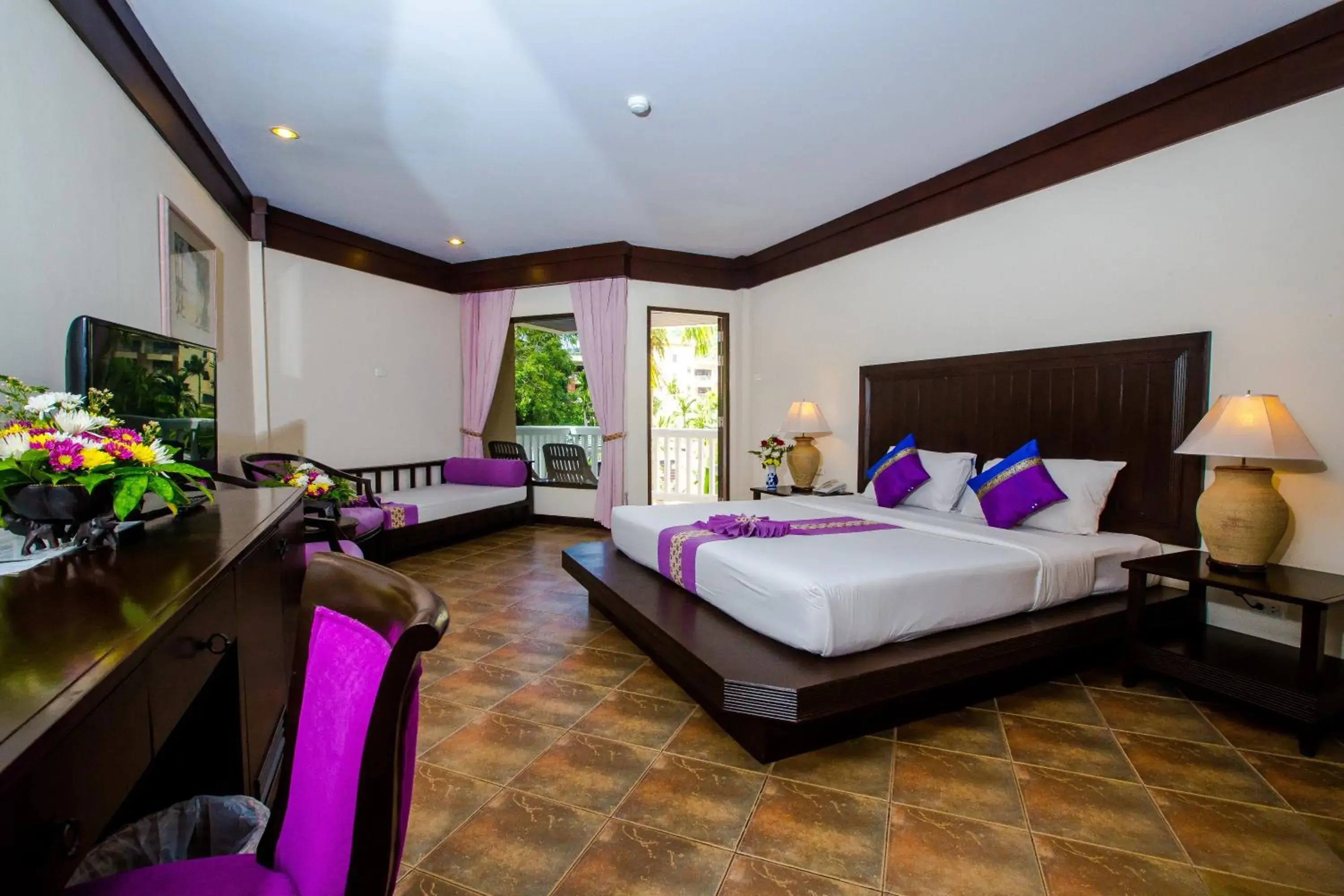 Bed in Kata Poolside Resort SHA Extra Plus Bed in Kata Poolside Resort SHA Extra Plus