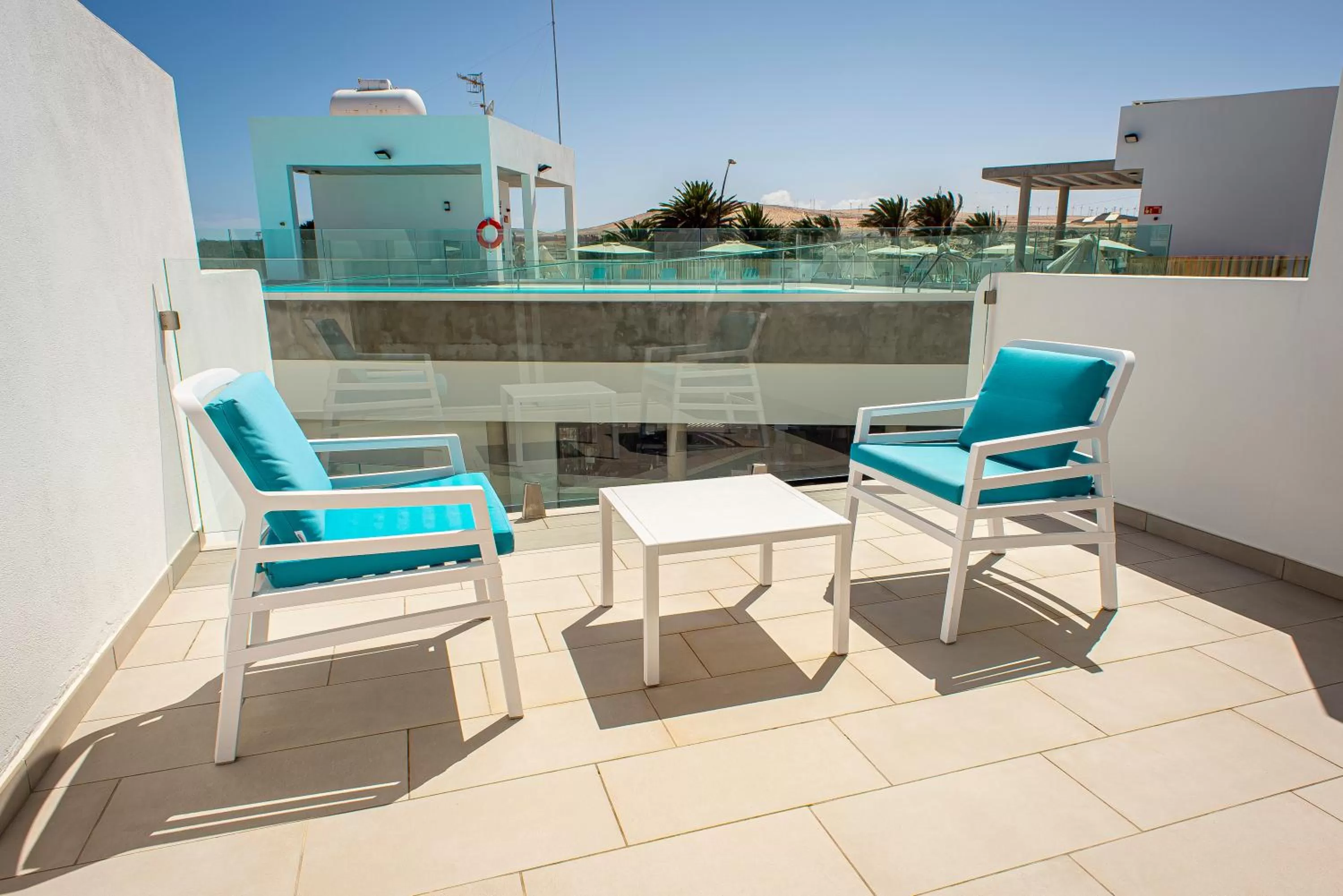Balcony/Terrace in Hotel Taimar