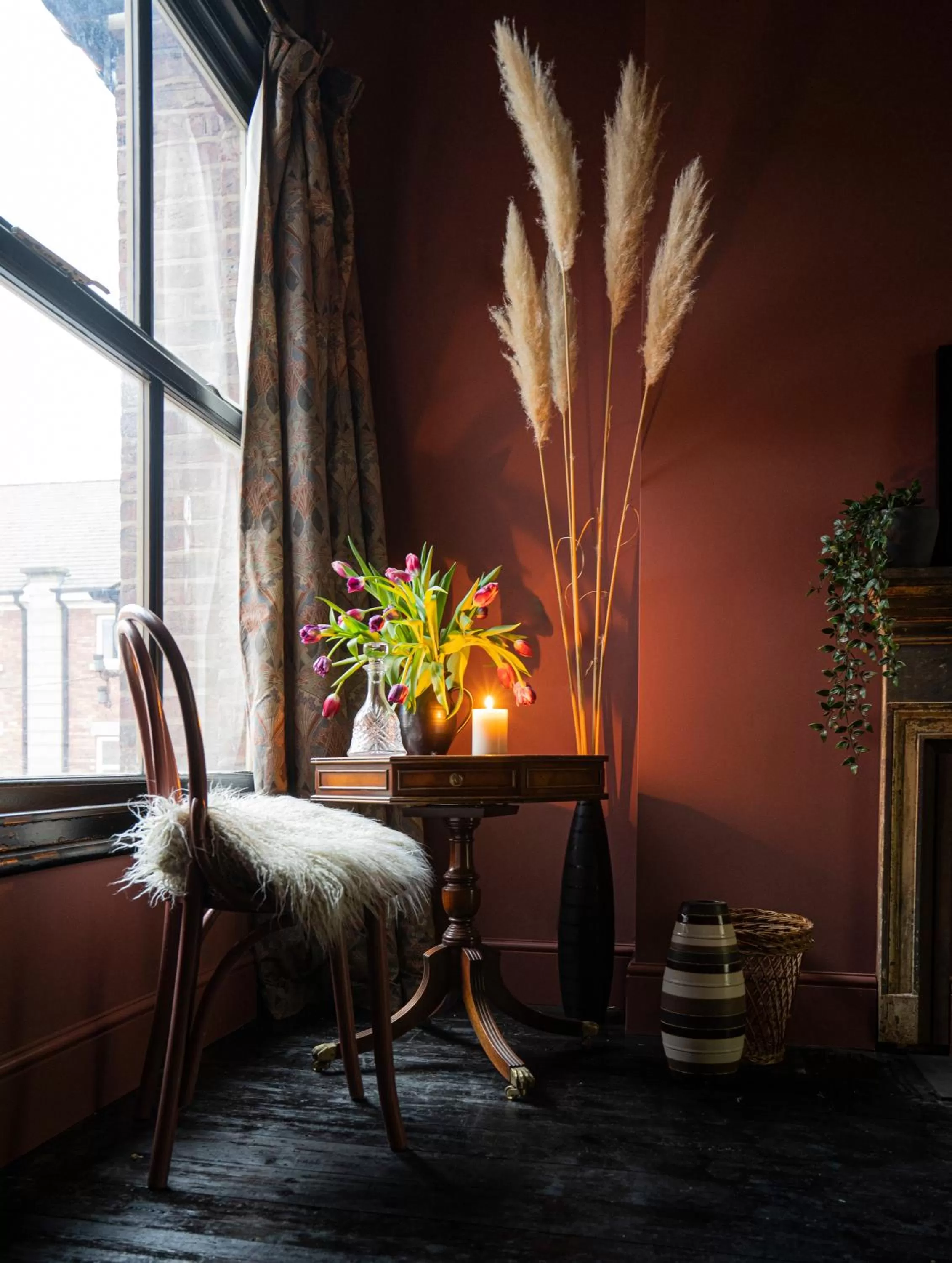 Seating area in BOHOTEL