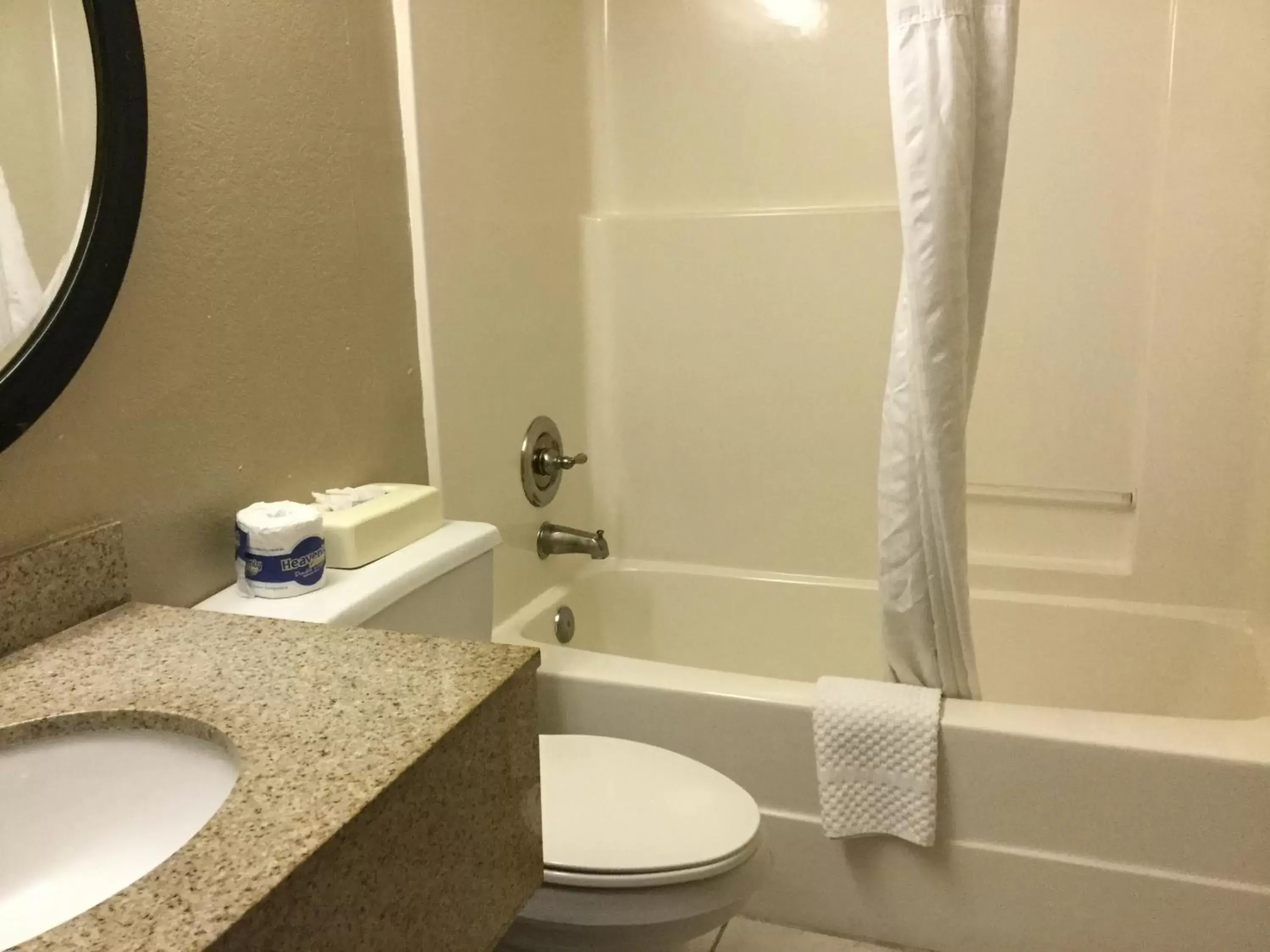 Bathroom in Super 8 by Wyndham Waycross GA