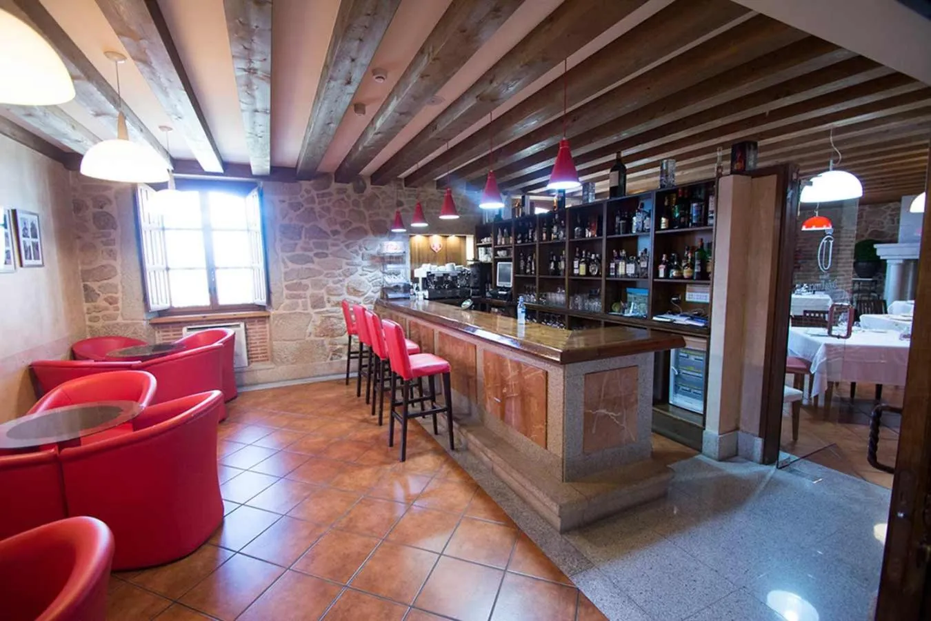 Lounge or bar in Posada Doña Urraca