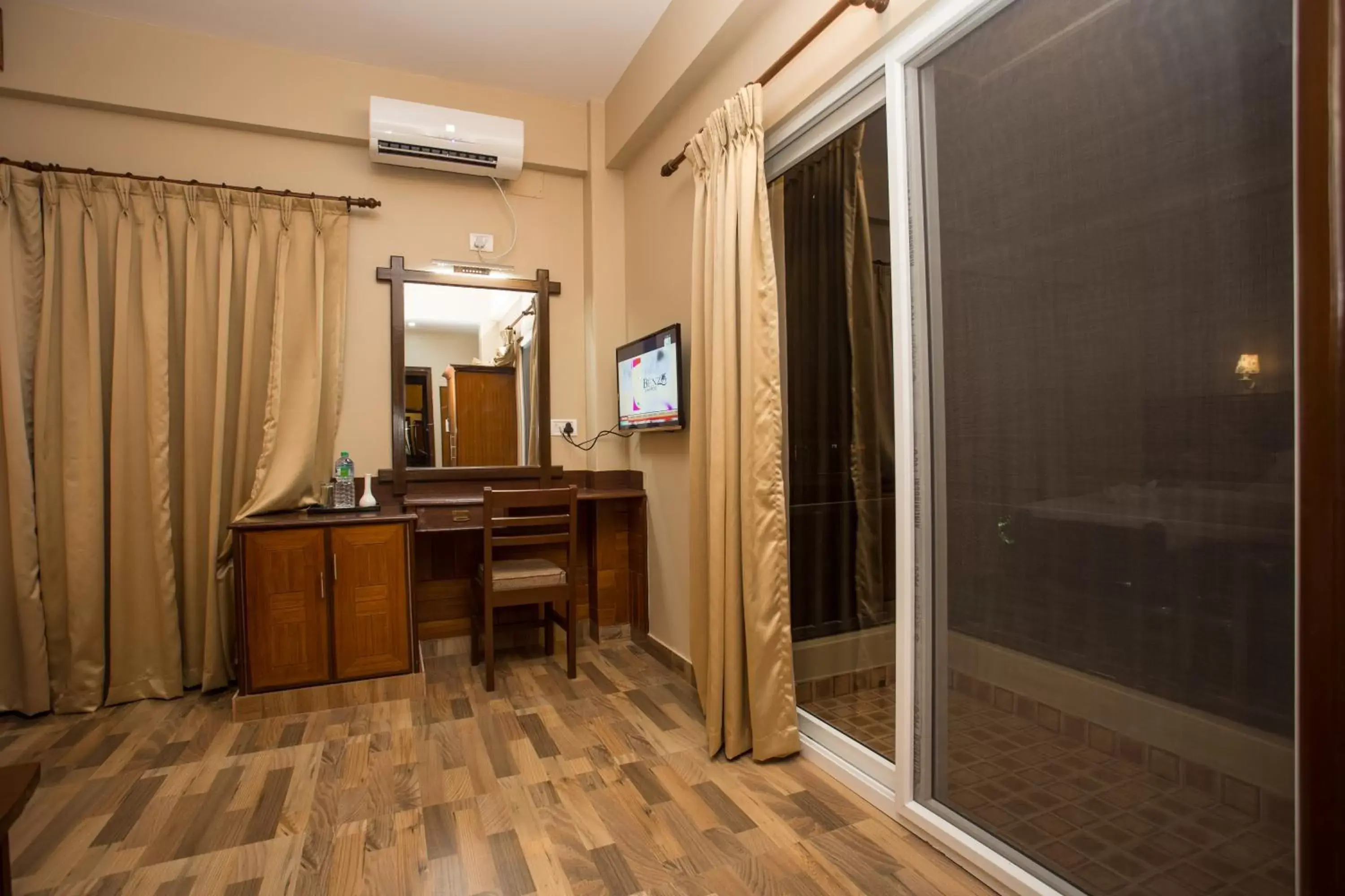 Bedroom, TV/Entertainment Center in Pokhara Choice Inn