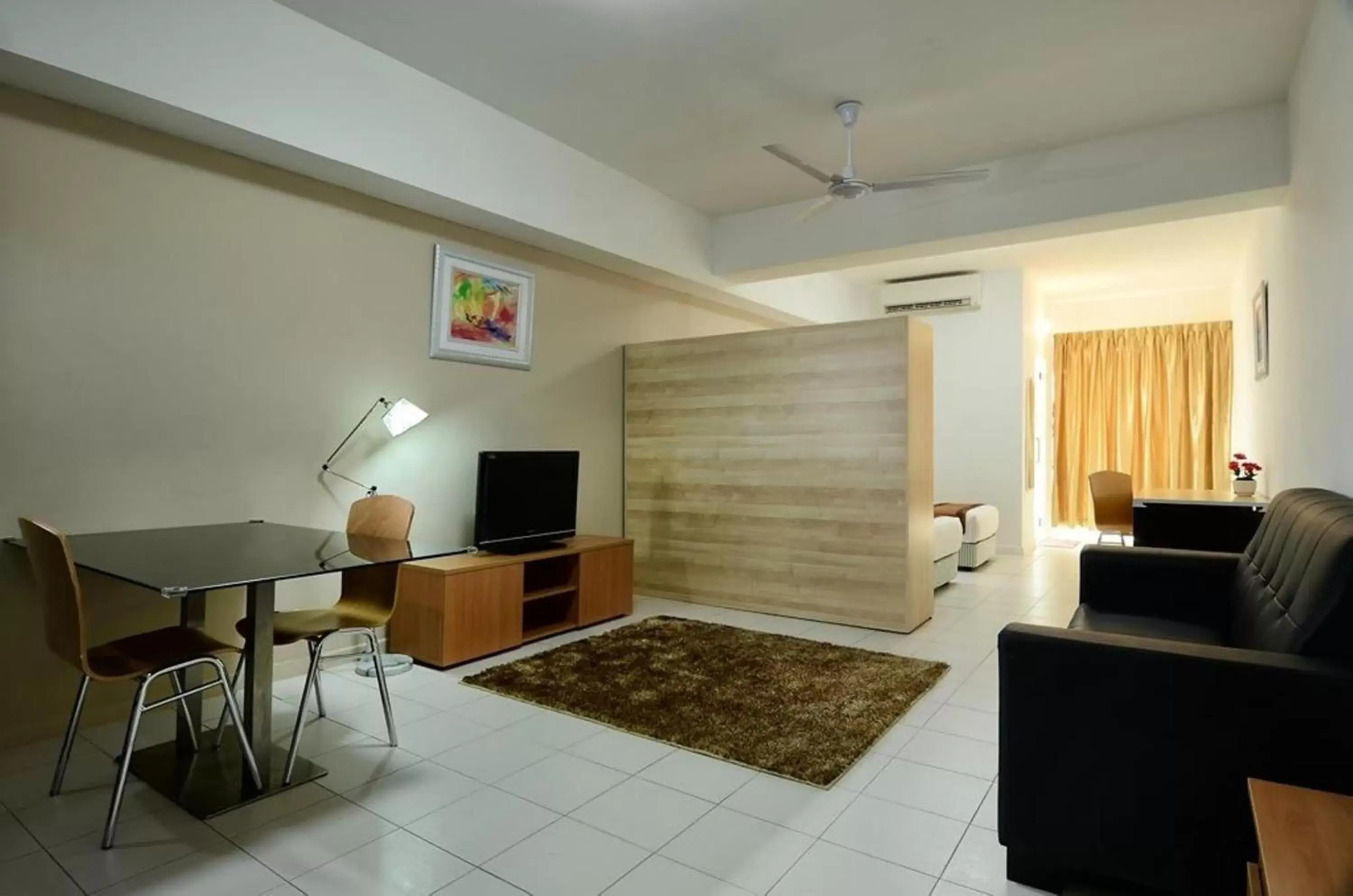 Living room, TV/Entertainment Center in One-Stop Residence & Hotel