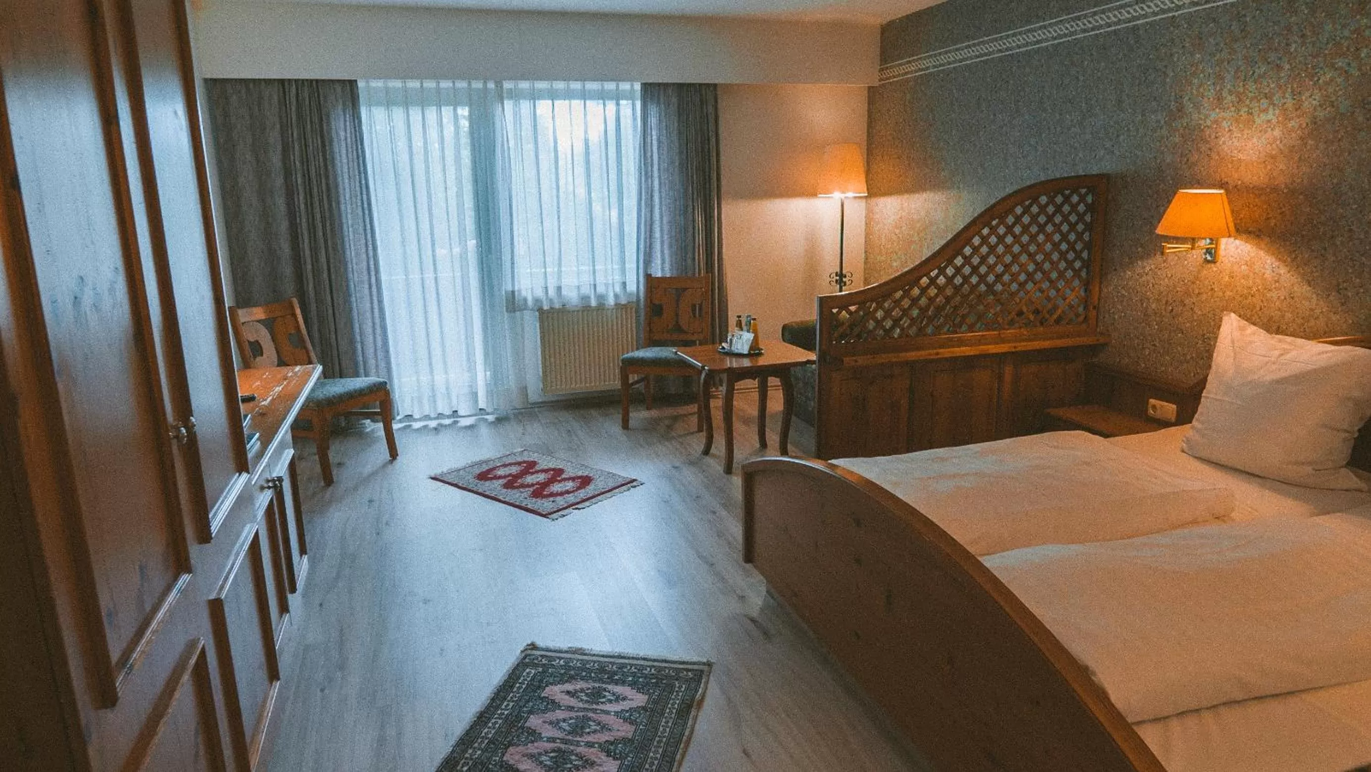 Photo of the whole room, Bed in Hotel Büchner Garni