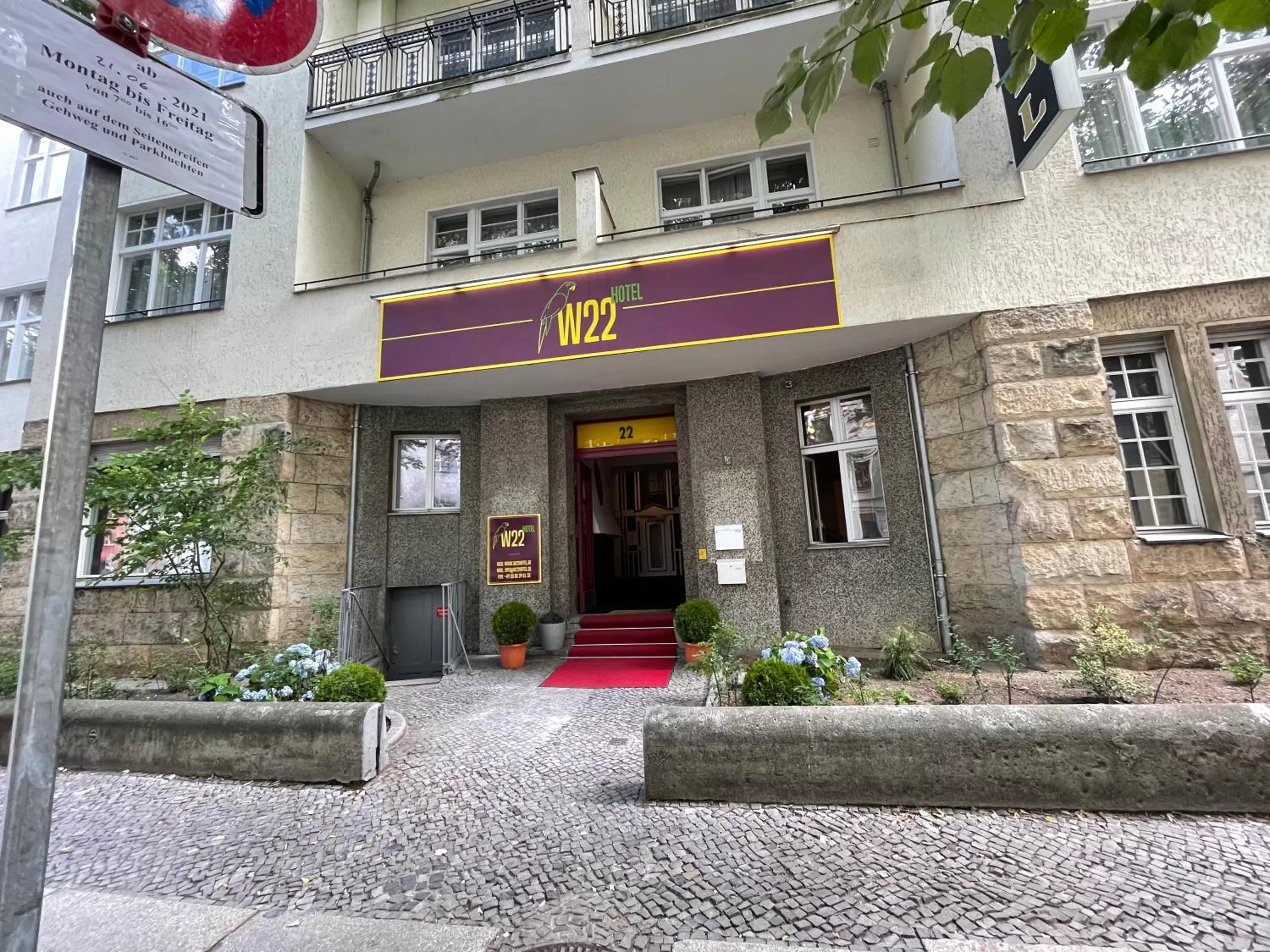 Property building in W22 Hotel am Kurfürstendamm