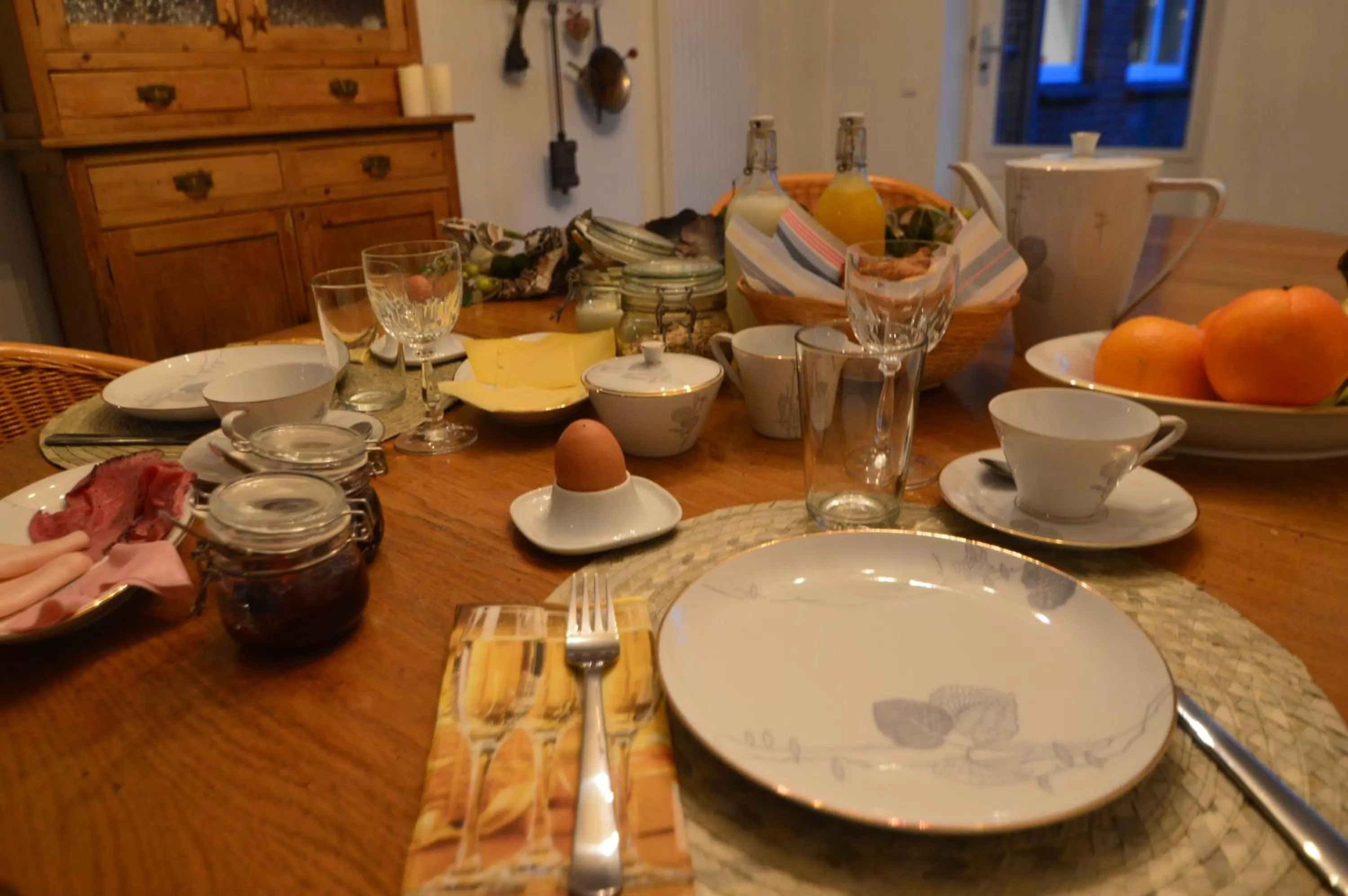 Food close-up in B&B de Pottenbakkershoeve