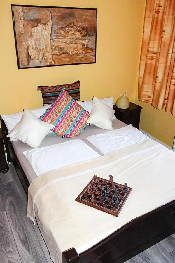 Bed in Forsthaus-Ferienhotel am Dobrock