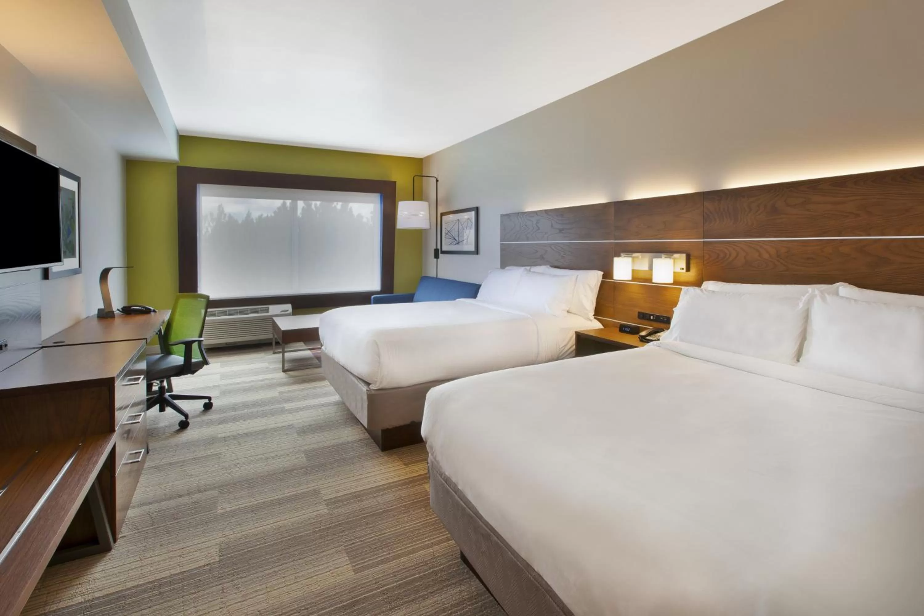 Photo of the whole room, Bed in Holiday Inn Express and Suites South Hill by IHG
