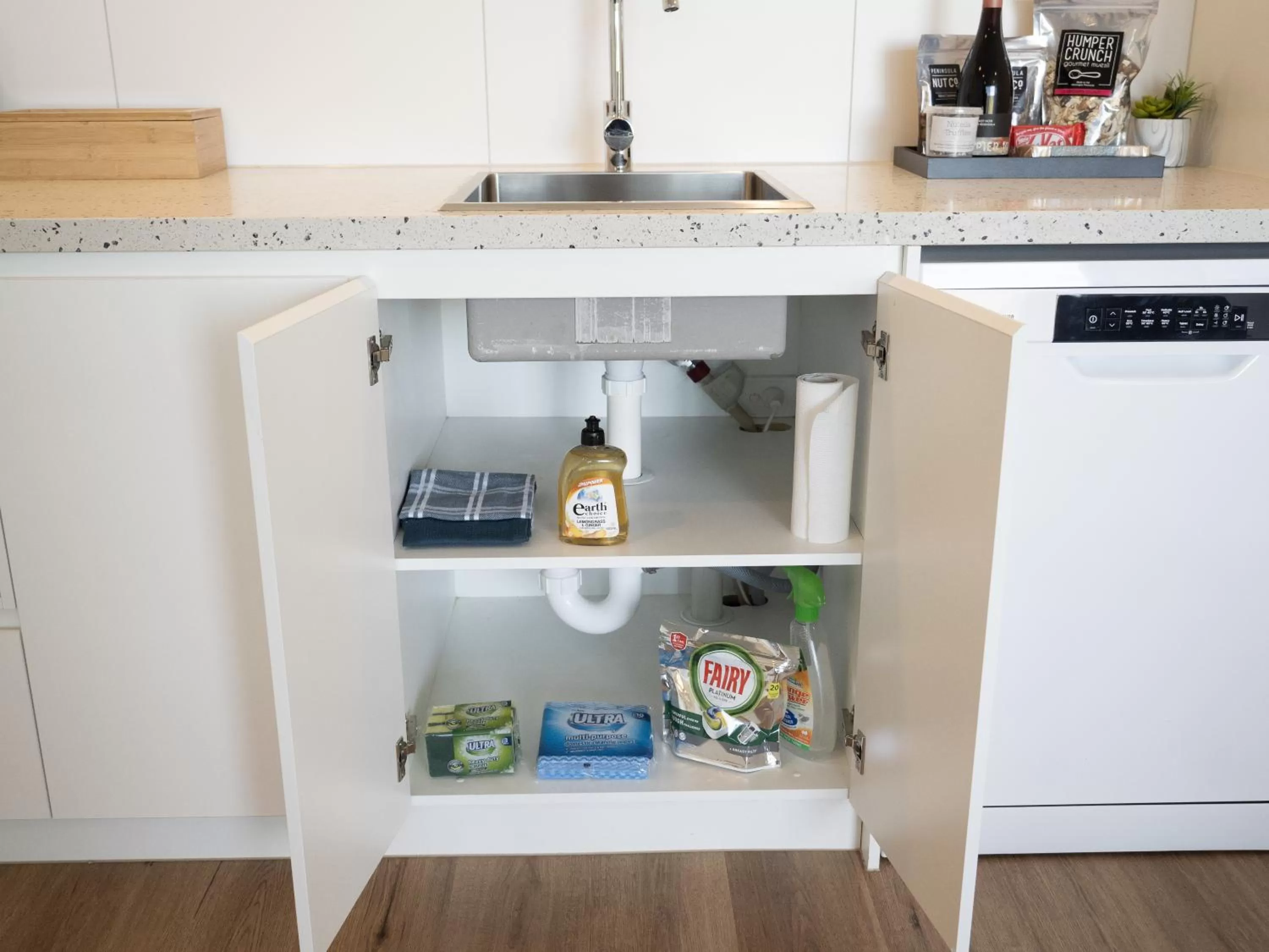 Kitchen or kitchenette in Links Lodge at The Dunes