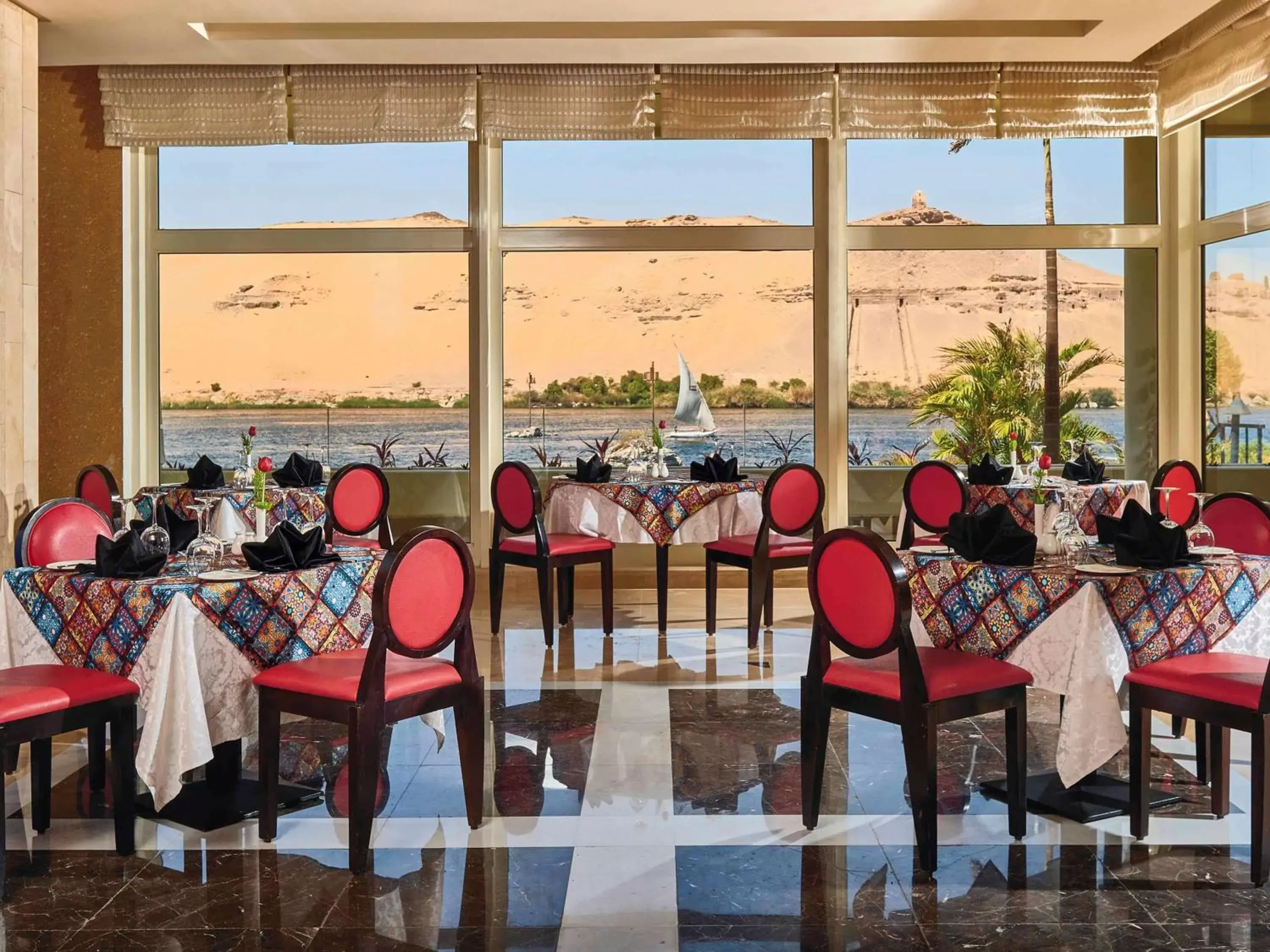 Restaurant/places to eat in Mövenpick Resort Aswan