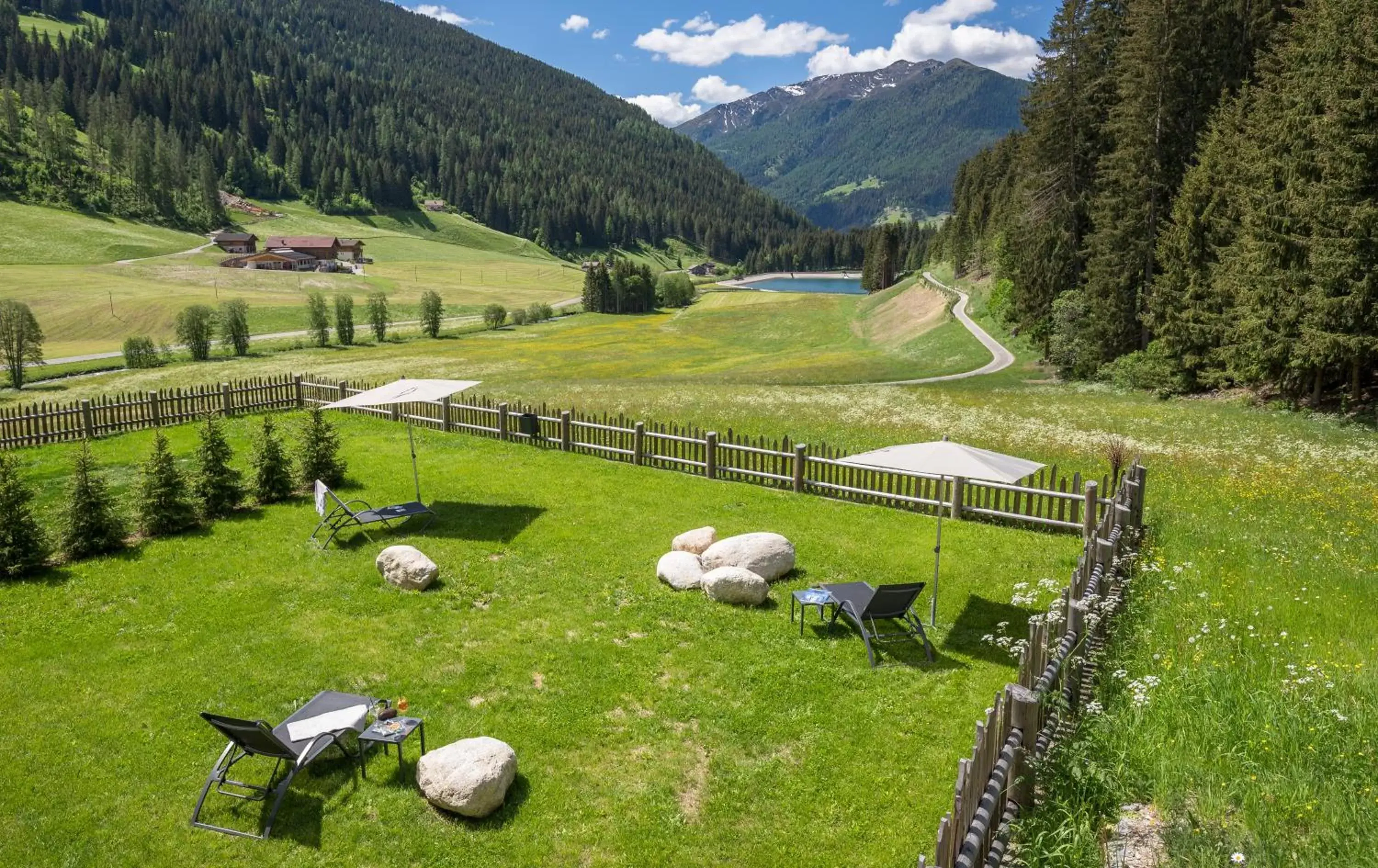 Garden in Gasthof Rabenstein