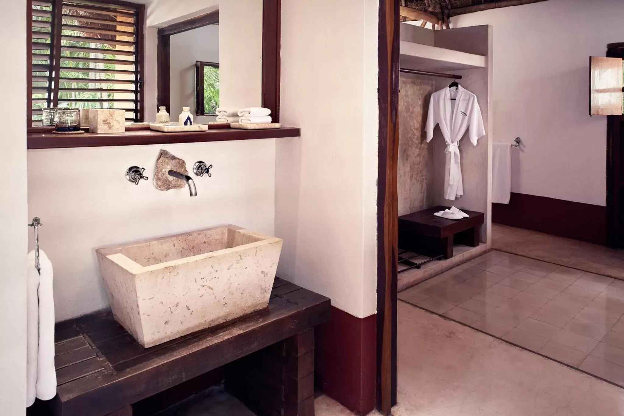 Bathroom in Hacienda San Jose