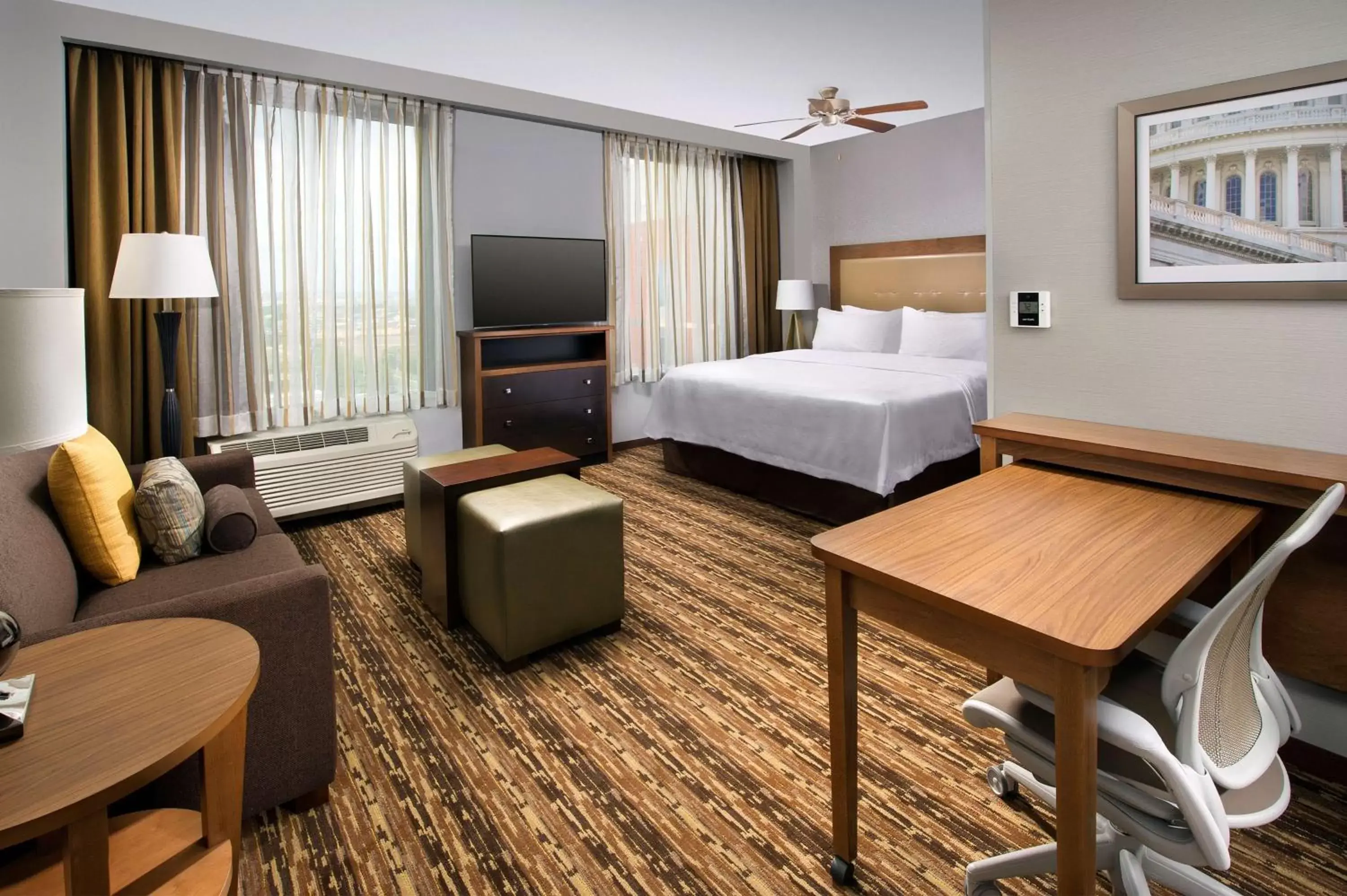 Bed in Homewood Suites by Hilton Washington DC NoMa Union Station