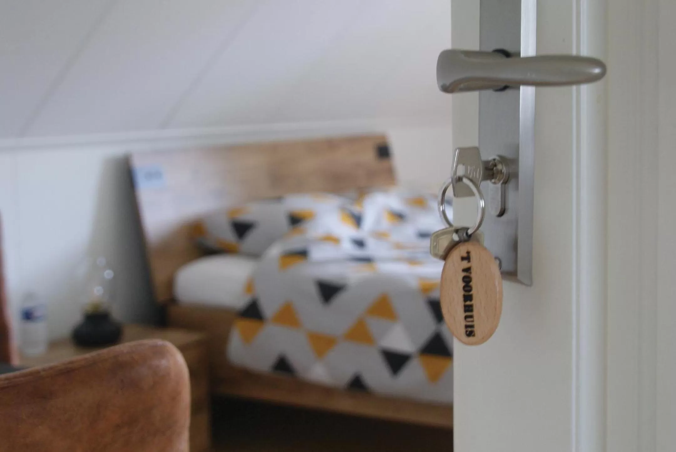 Bedroom, Bed in B&B d'Olle Saks