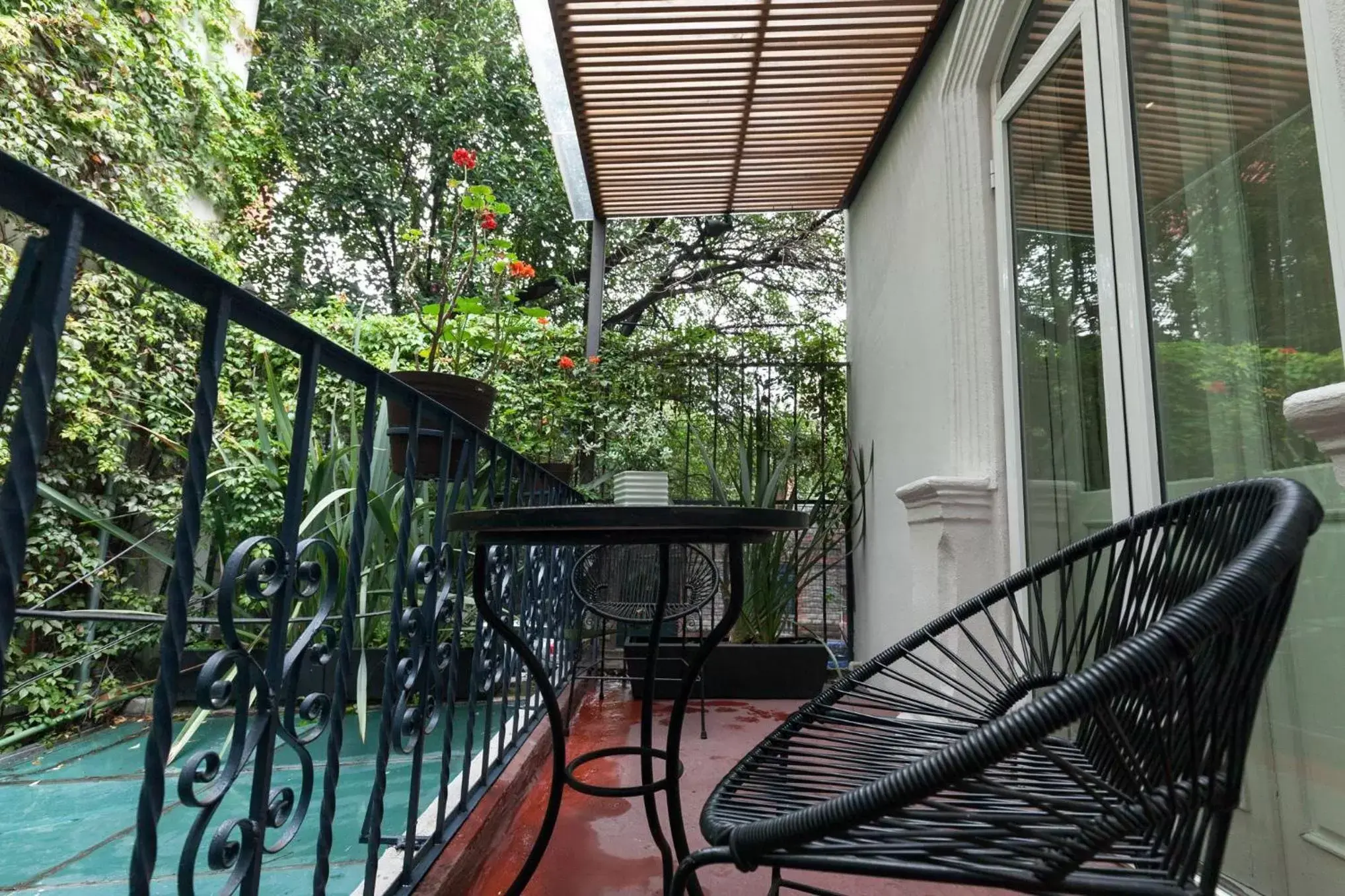 Balcony/Terrace in Hotel Villa Condesa