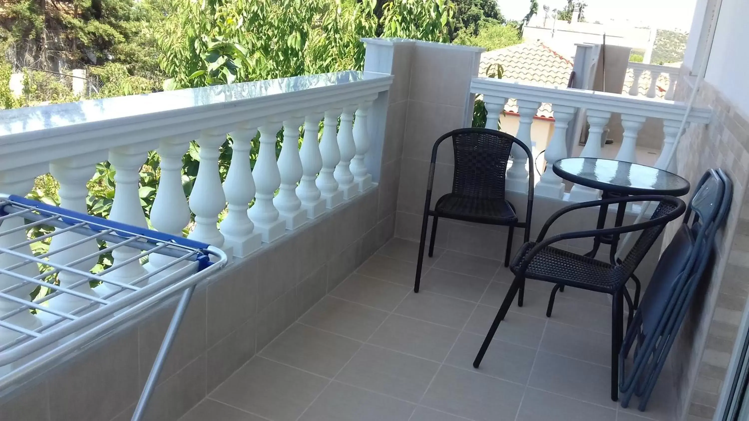 Balcony/Terrace in Apartments Vladimir
