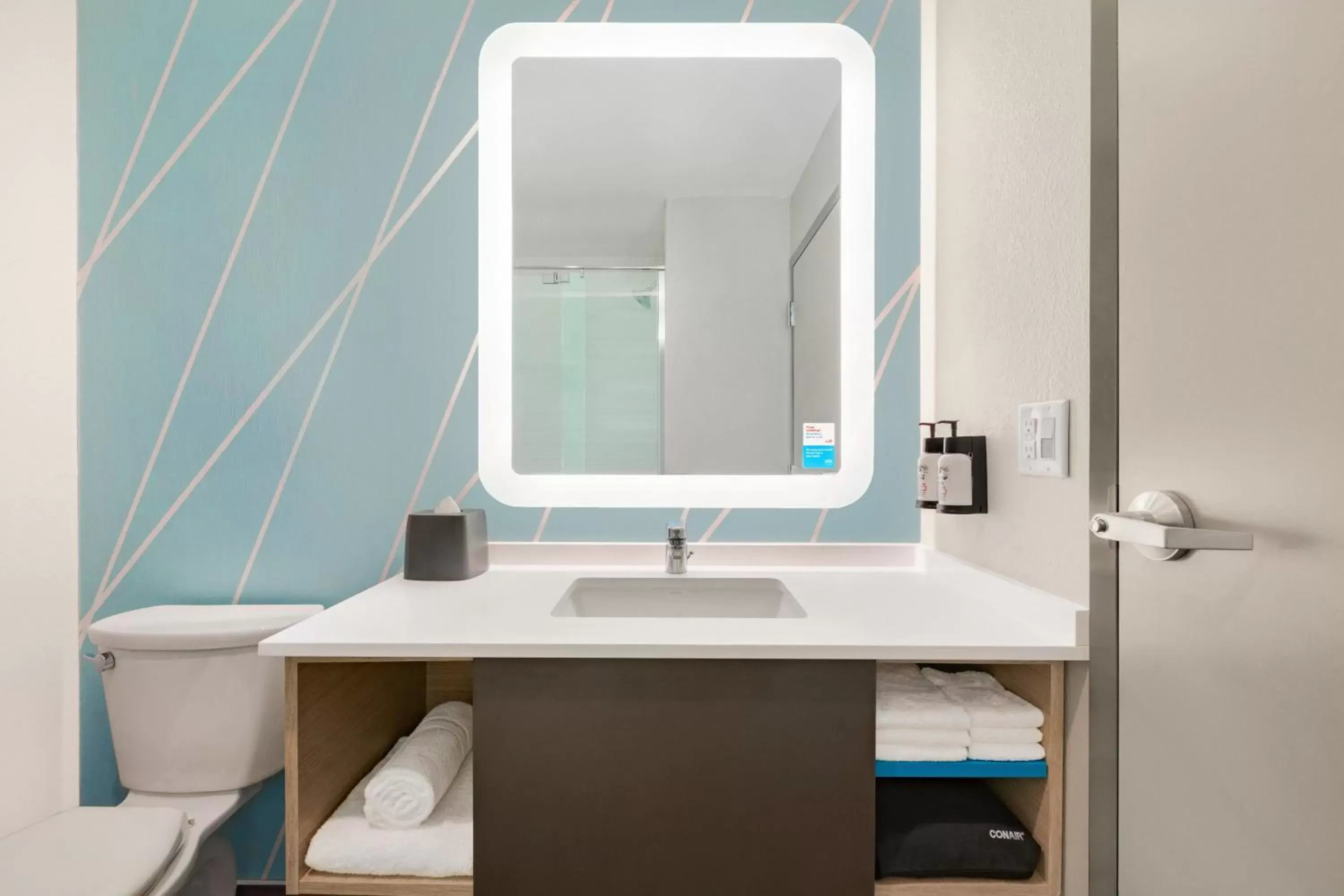 Photo of the whole room, Bathroom in avid hotels - Boston Logan Airport - Revere, an IHG Hotel